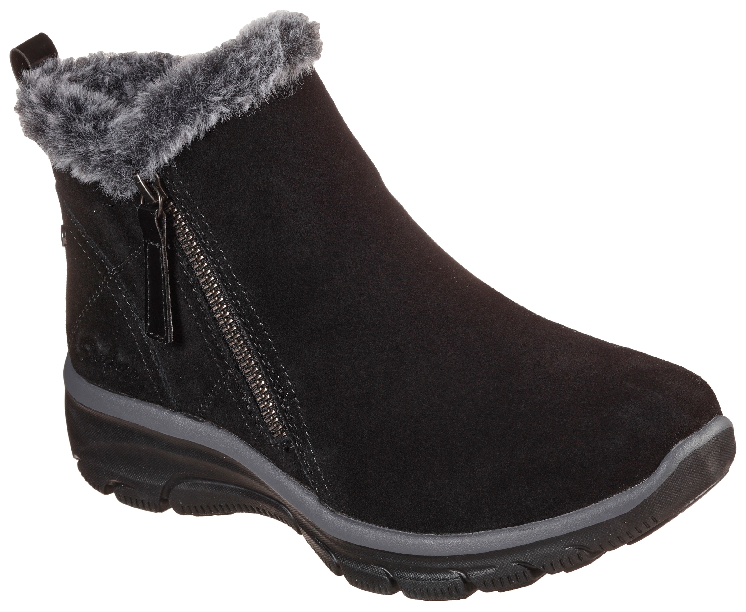 Winterboots »EASY GOING - HIGH ZIP«, mit Fellimitatkragen