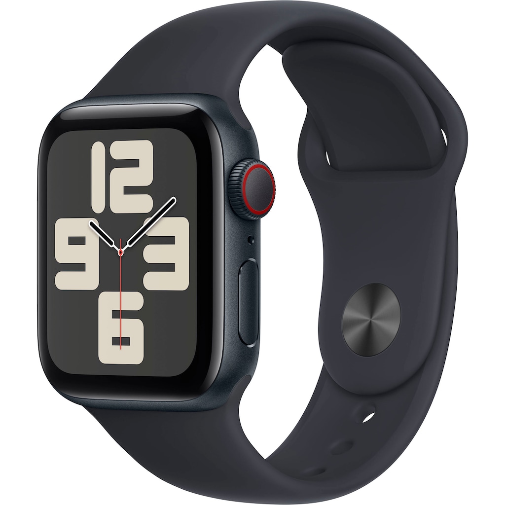 Apple Smartwatch »Watch SE GPS 40 mm Aluminium + Cellular S/M«, (Watch OS 10)