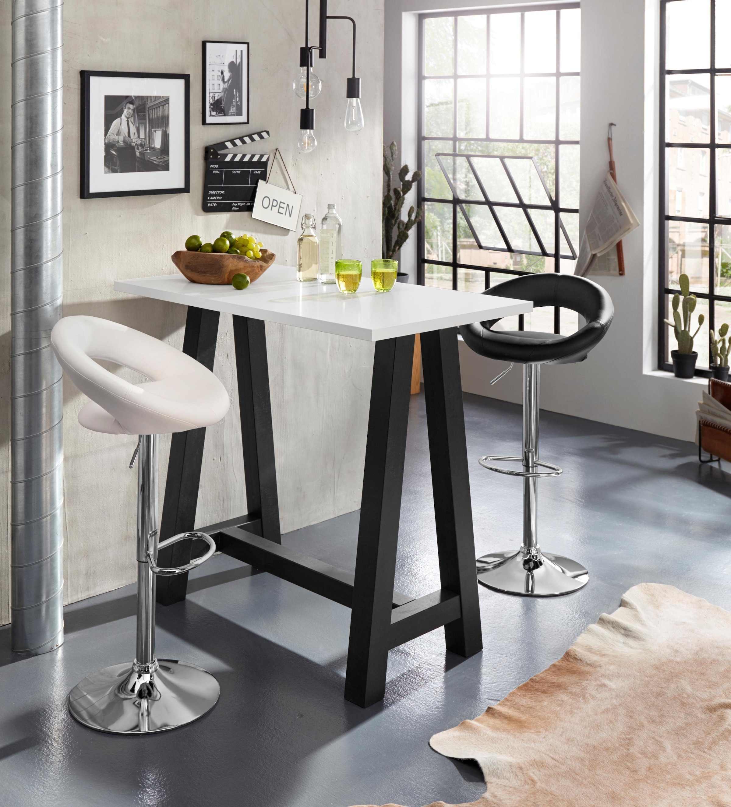 Mäusbacher Bartisch Gestell in A-Form (Breite 120, 140  oder 160 cm)