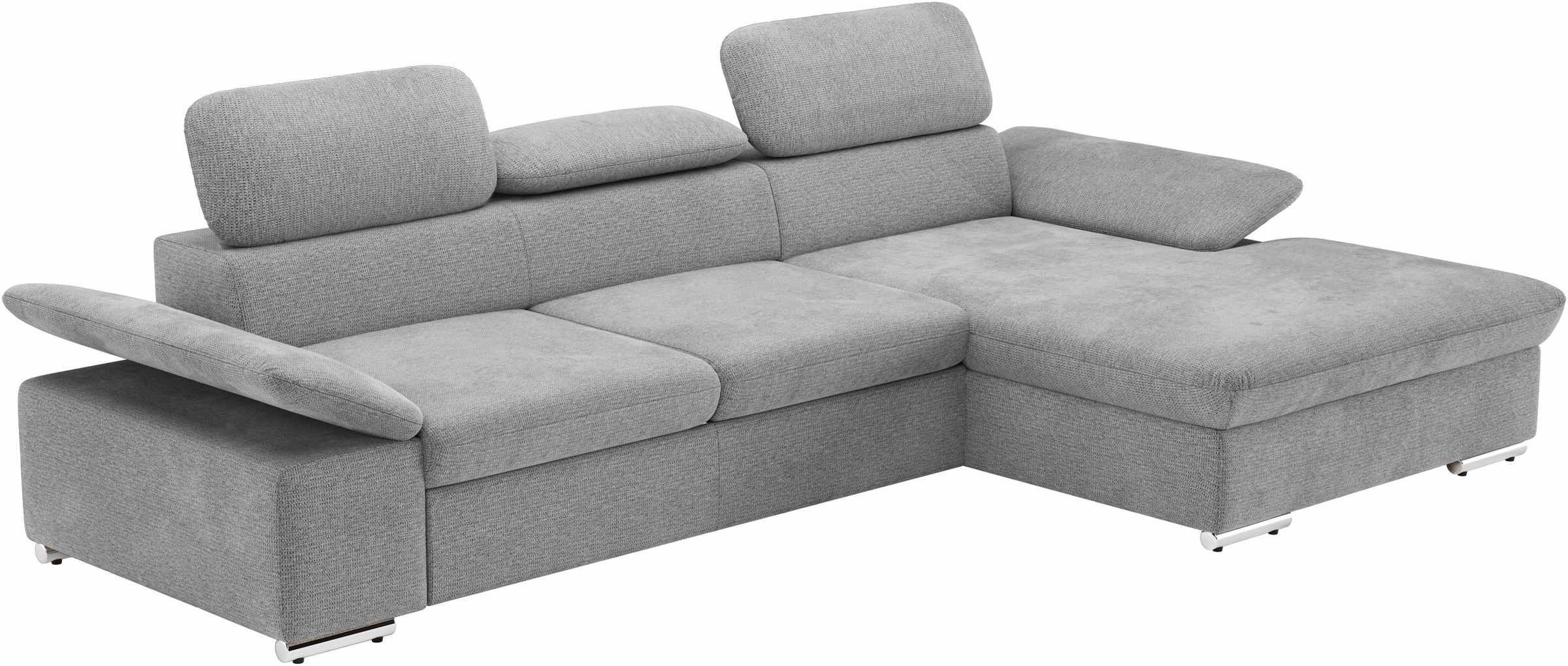 sit&more Ecksofa »Valantine L-Form«, inkl. Kopf- und Armteilverstellung, wahlweise mit Bettfunktion