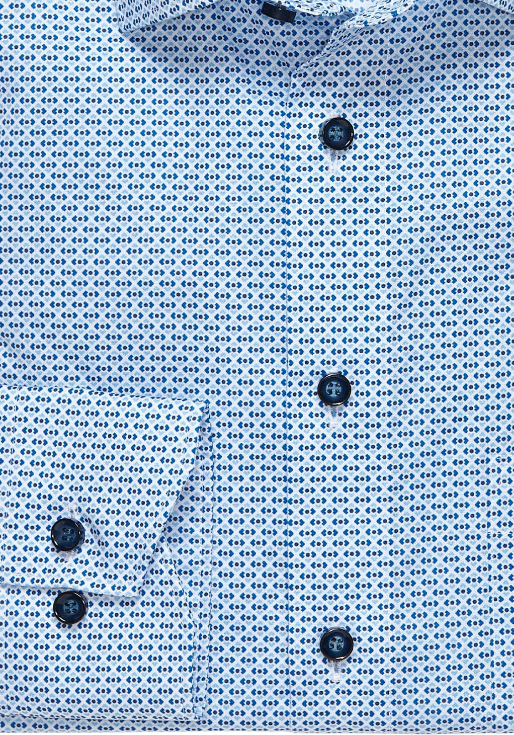 MARVELIS Langarmhemd mit New-Kentkragen, modern fit, bügelfrei