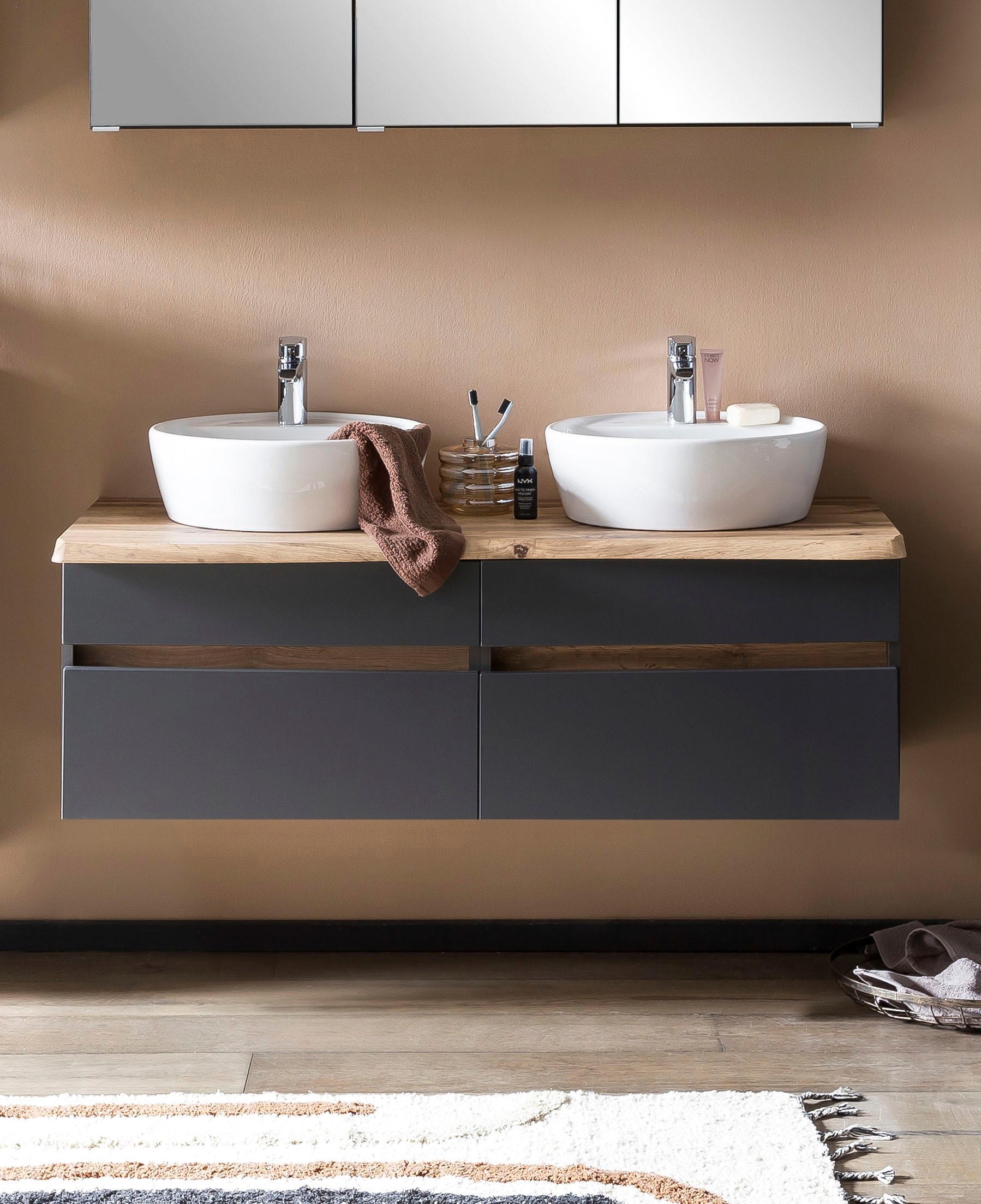 welltime Waschbeckenschrank »Lienz« günstig online kaufen