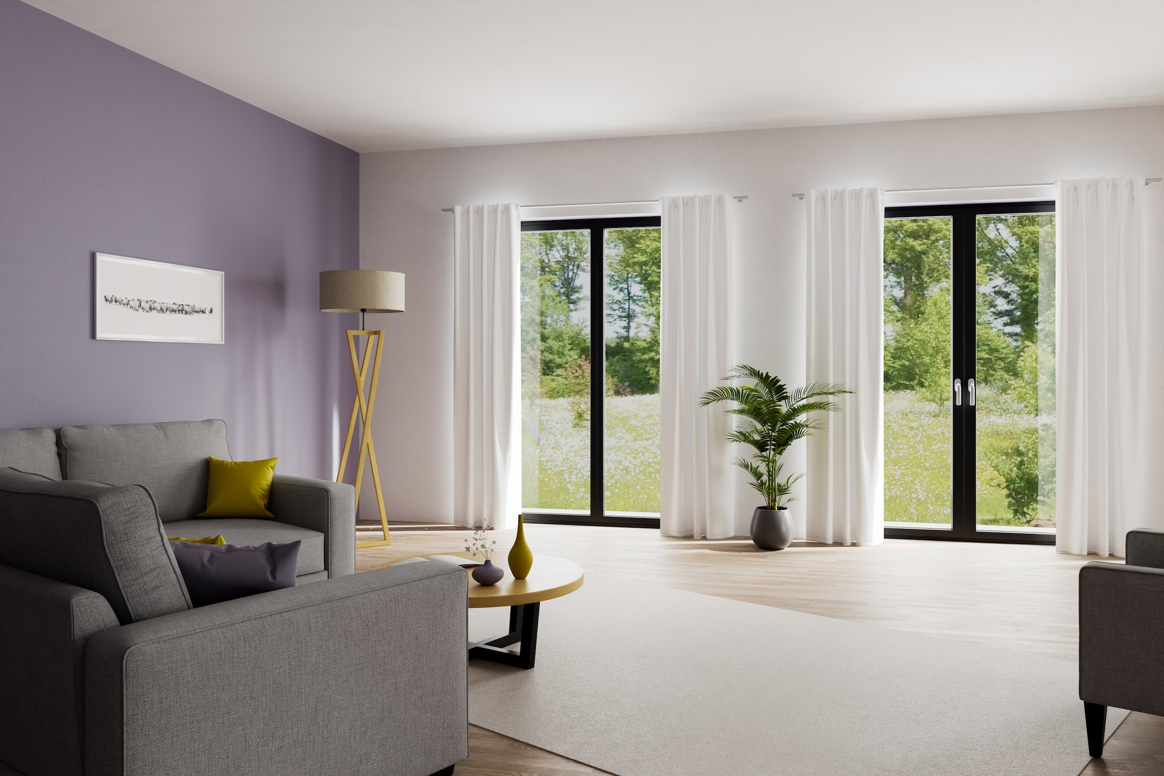 HOMING Vorhang »Galdin«, (1 St.), Verdunklungsvorhang, blickdicht, Thermo, Energiesparend