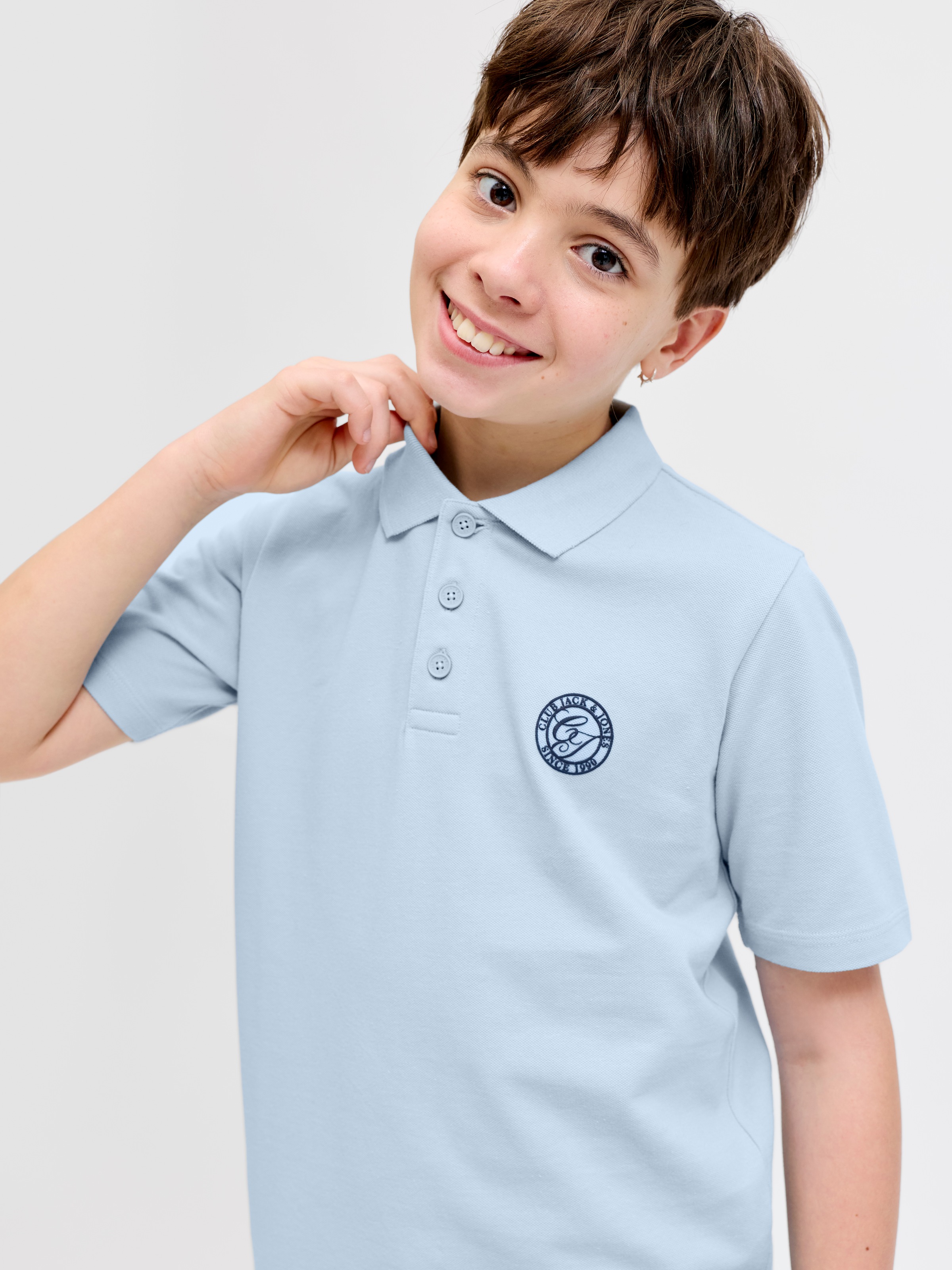 Jack & Jones Junior Poloshirt »JJALLIANCE POLO SS JNR« mit Knopfleiste