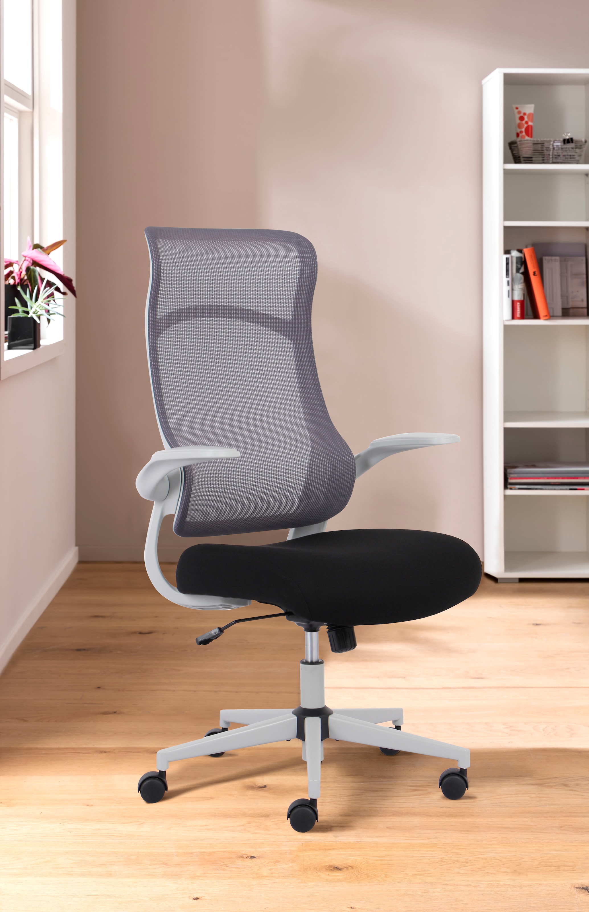 Bürostuhl »Toico, Design-Schreibtischstuhl,«, Netzstoff, ergonomische Rückenlehne,...