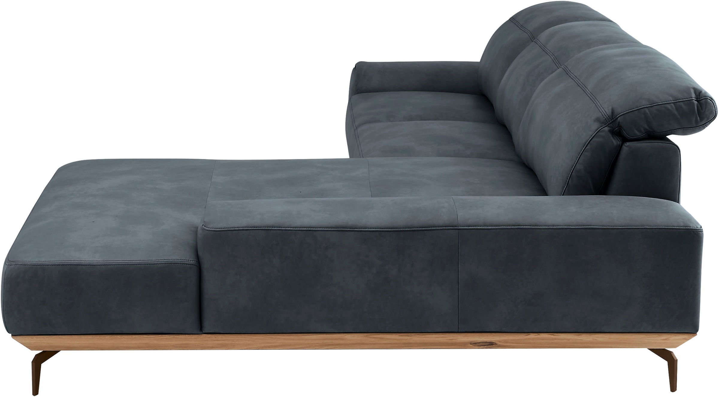 Musterring Wohnlandschaft »MR 2490«, Bronze-Fuß, Sitzhöhe 48cm, wahlweise mit Funktionen, Maße 342 x 207 cm