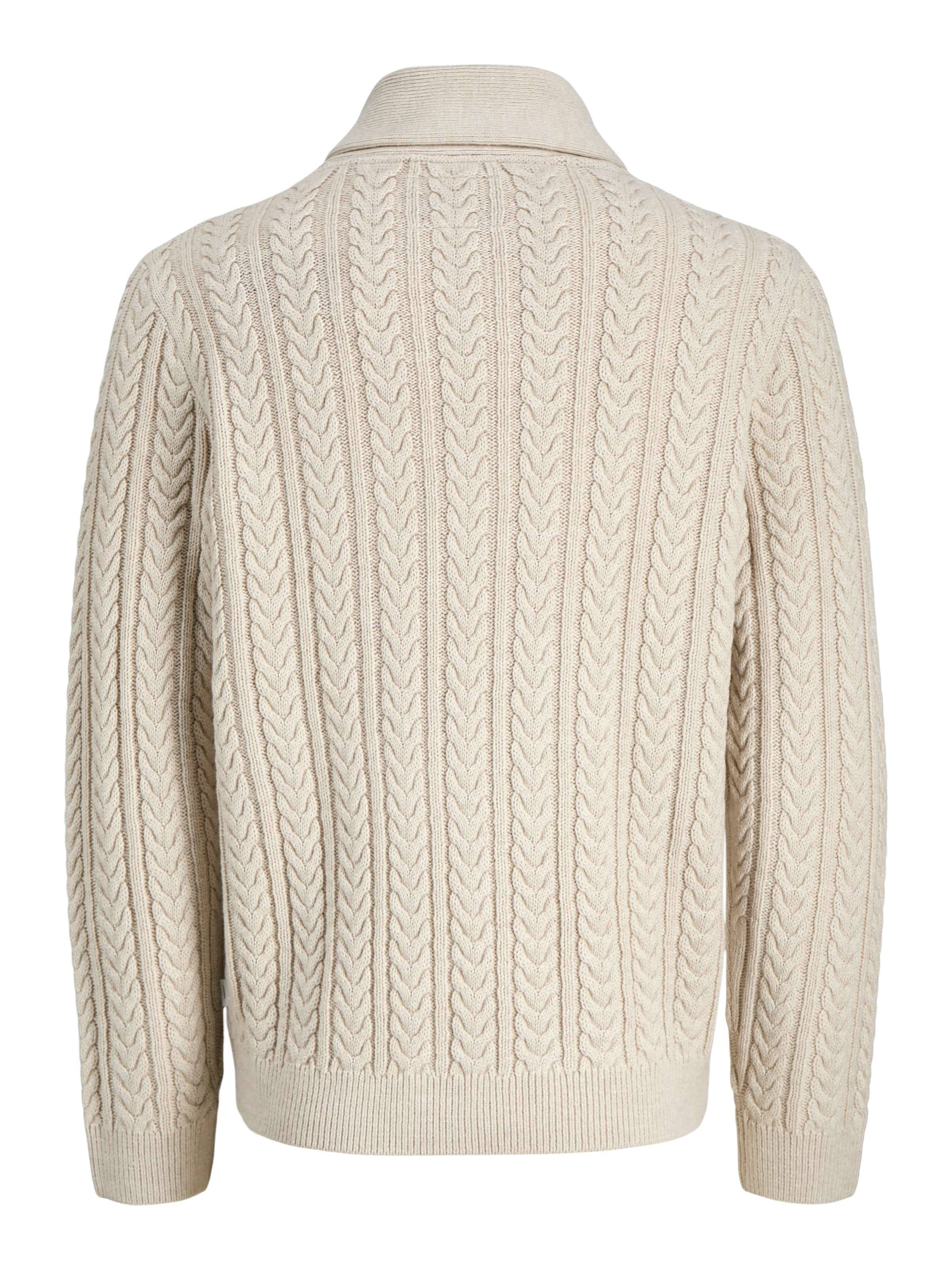 Jack & Jones Strickpullover »JPRBLUSEAN KNIT CABLE SHAWL NECK«