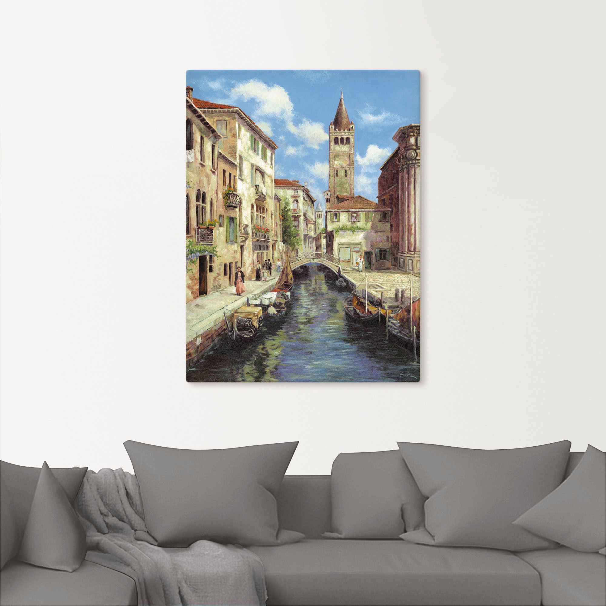Artland Wandbild »Venedig«, Venedig, (1 St.), als Leinwandbild, Poster in verschied. Größen