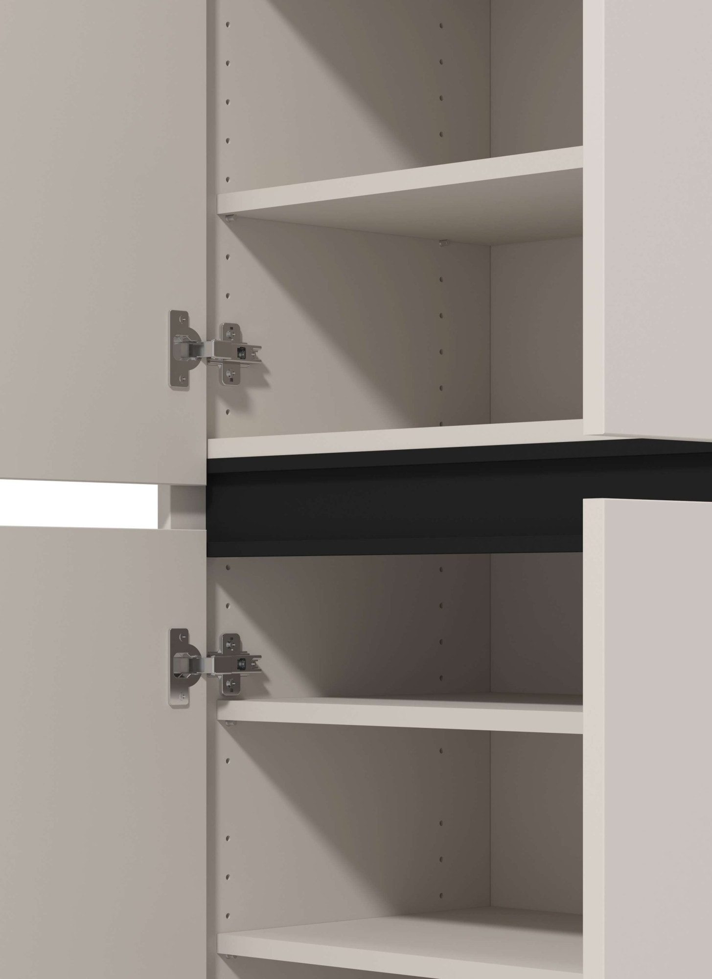 Home affaire Schuhschrank »Flannan, Schuhregal, Schuhkommode, Gesamthöhe 205,5 cm« acht Regale und eine Schublade, Gesamtbreite 80 cm