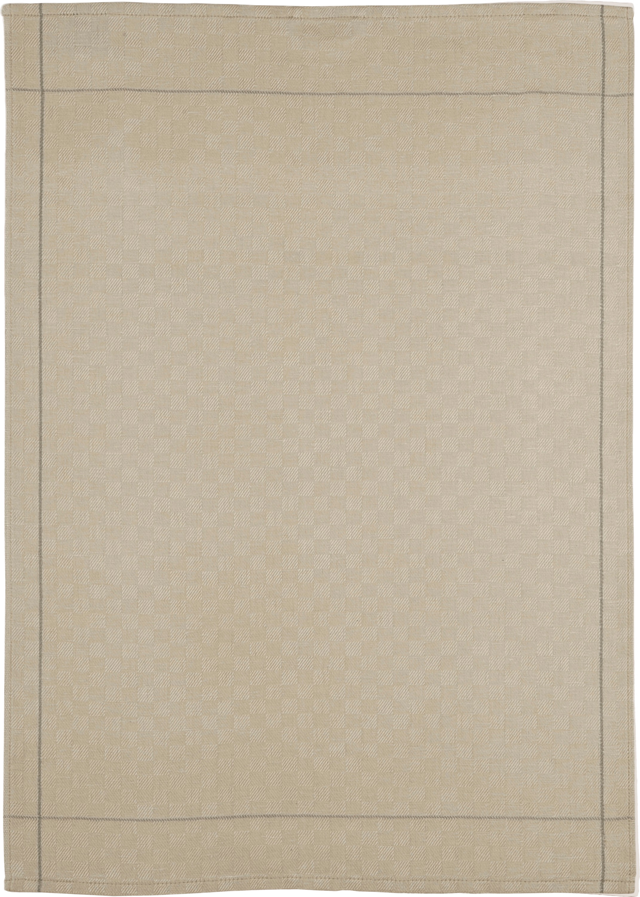 ROSS Geschirrtuch »2er Set 908, 1 Geschirrtuch + 1 Küchenfrottiertuch in einer Banderole«, (Set, 2 tlg., 1x 50x70 cm + 1x 50x50 cm), Zwirn Halbleinen Geschirrtuch + Küchenfrottiertuch aus 100% Baumwolle