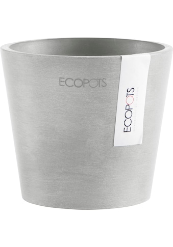 ECOPOTS Blumentopf »AMSTERDAM Mini White Grey«, BxTxH: 10,5x10,5x9,2 cm kaufen