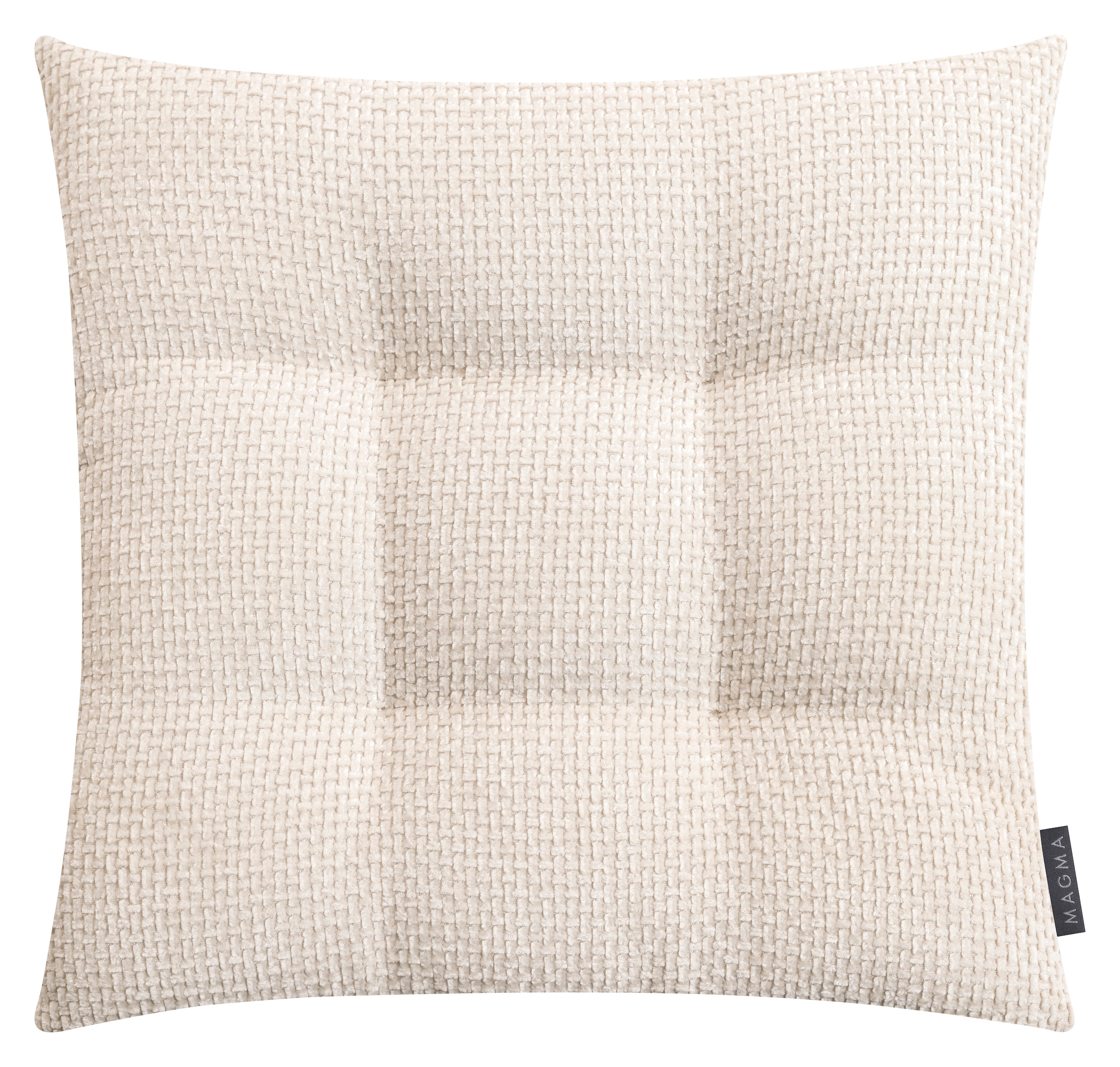 Stuhlkissen »ARLO Stuhlkissen Form 55« Komfort trifft Stil: Hochwertiges Stuhlkissen mit robuster Webstruktur Chenille, Faserbällchen (Polyester), 