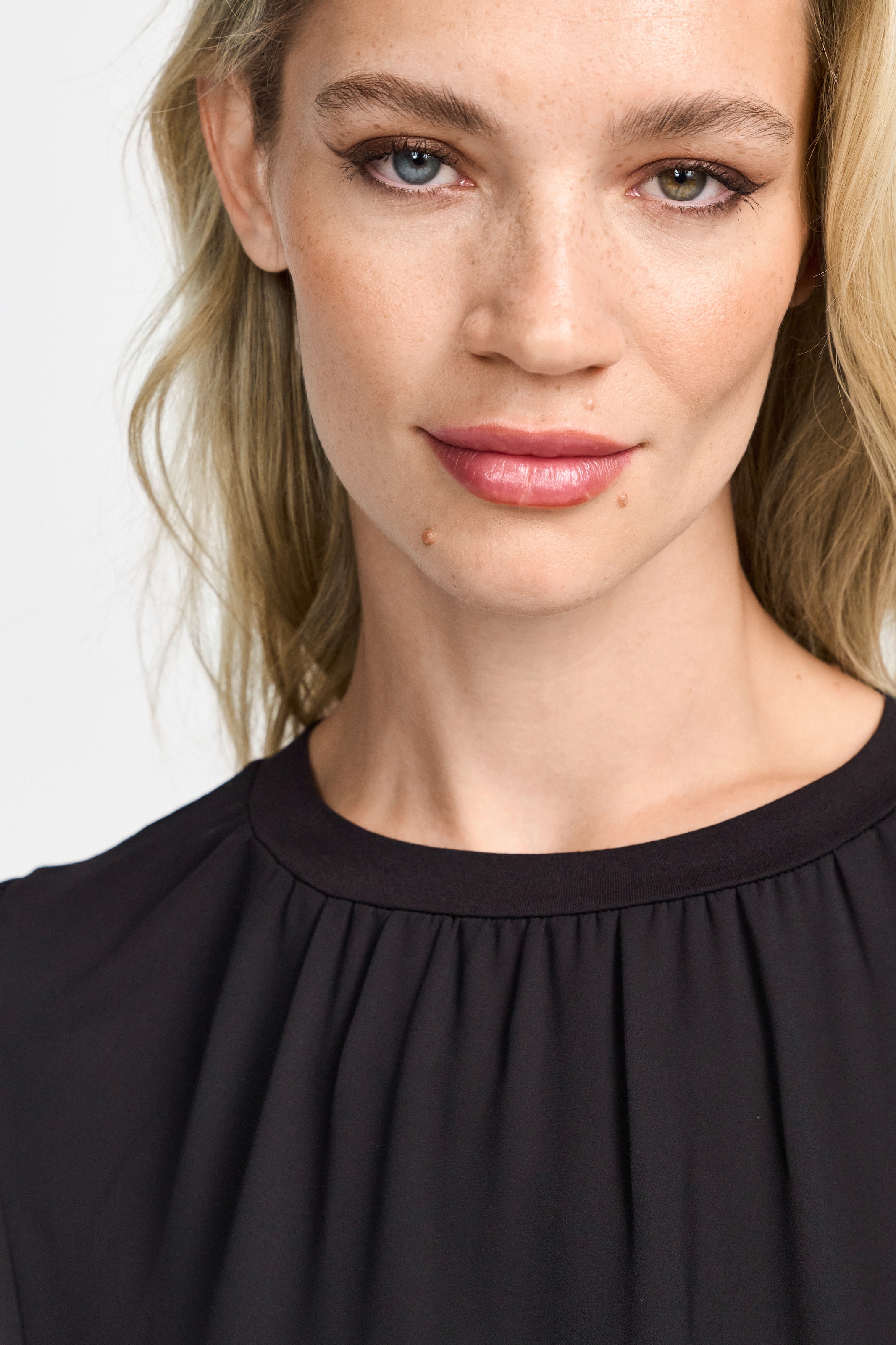 RICHROYAL Langarmbluse Mit Bündchen an den Ärmeln