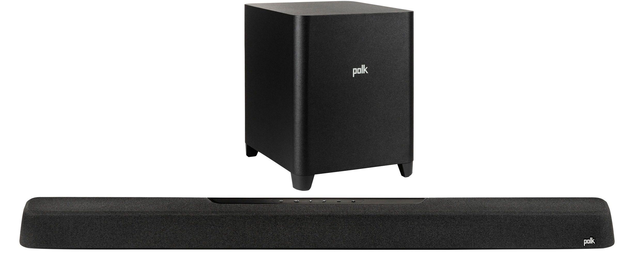 Polk Heimkinosystem »Magnifi Max AX SR«, Wireless-Surround-Lautsprechern und Subwoofer