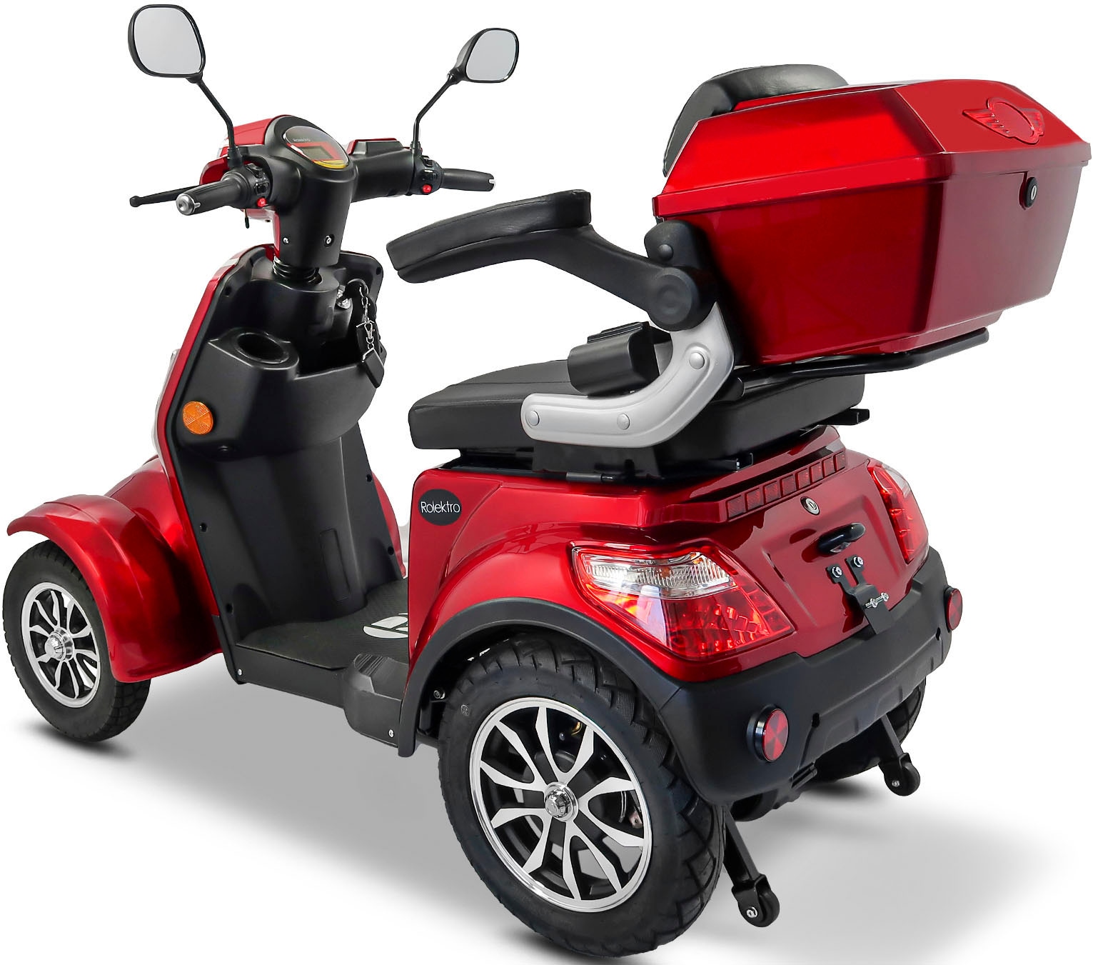 Rolektro Elektromobil »Rolektro E-Quad 15 V.3 Lithium«, (mit Topcase)