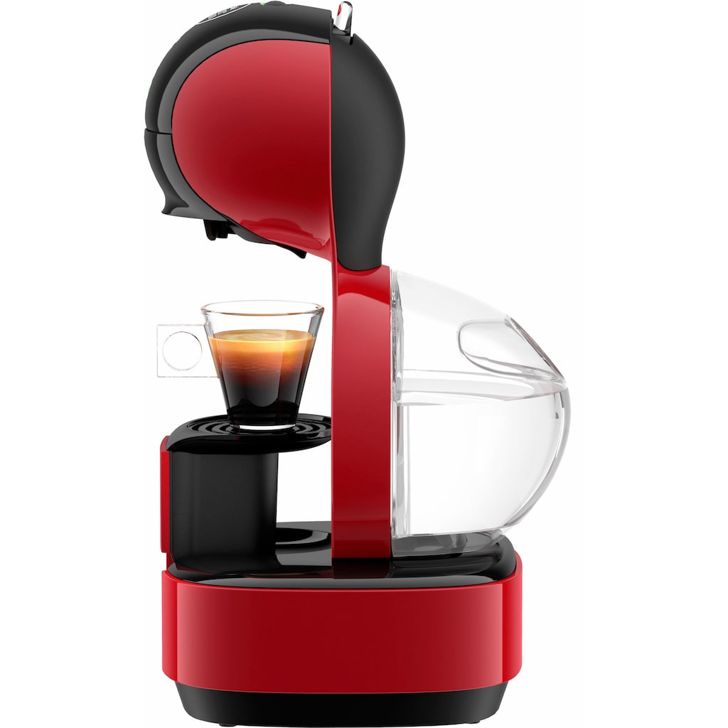 NESCAFÉ® Dolce Gusto® Kapselmaschine »KP1305 Lumio«, Kompakte Kaffeemaschine, 1.0 L Wassertank, 15 Bar Druck, Rot