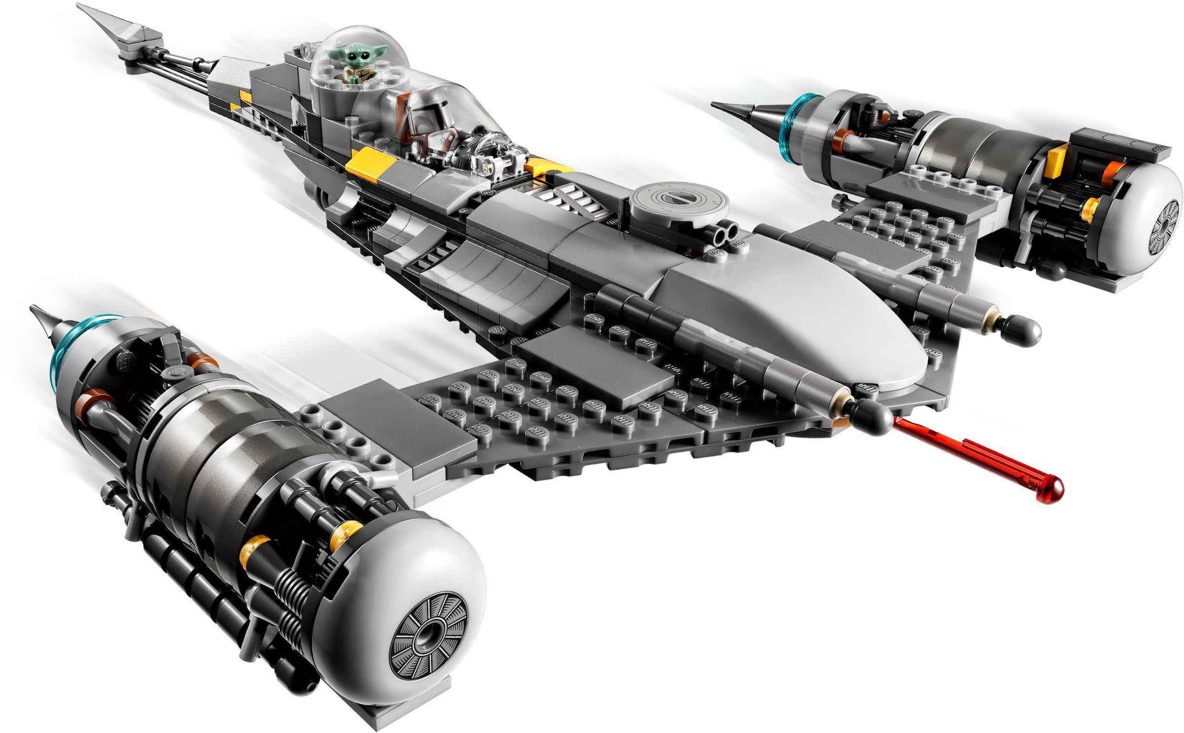 LEGO® Konstruktionsspielsteine »Der N-1 Starfighter des Mandalorianers (75325), LEGO® Star Wars™«, (412 St.)