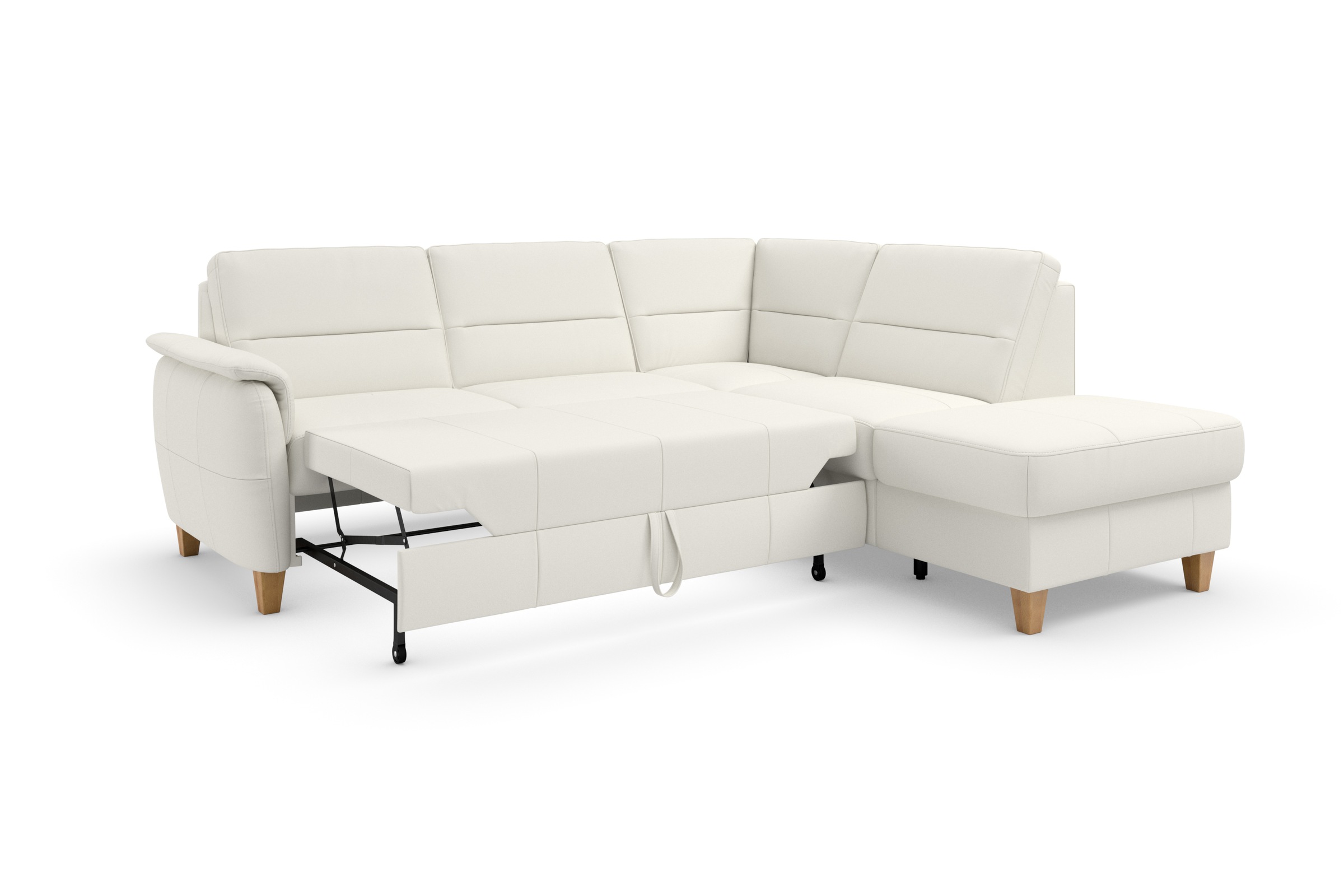Home affaire Ecksofa »Palmera L-Form«, Federkern, wahlweise mit Bettfunktion und mit/ohne Stauraum