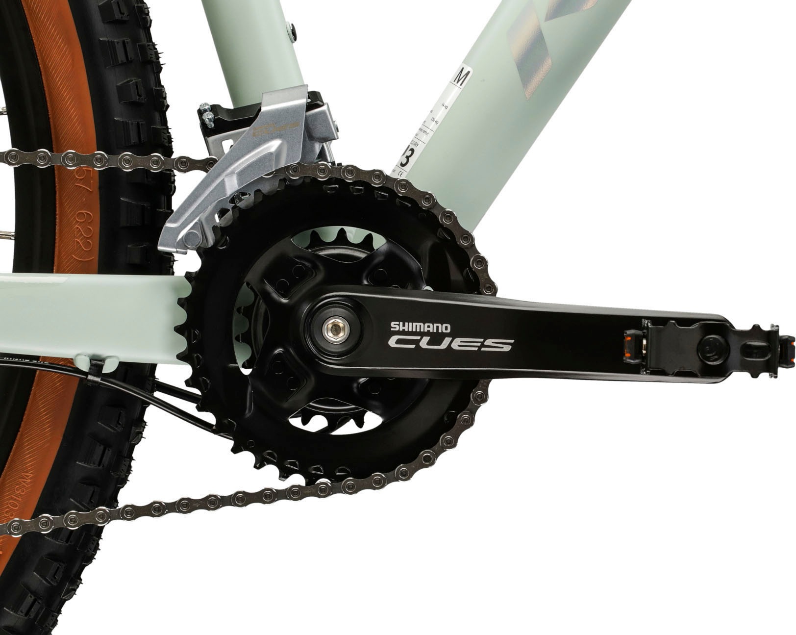 Kross Mountainbike »KROSS Mountainbike Hardtail Damen 27.5" Lea 5.0 ULT.RA mint 18 Gänge« 18 Gang Shimano CUES U3020 Schaltwerk Kettenschaltung