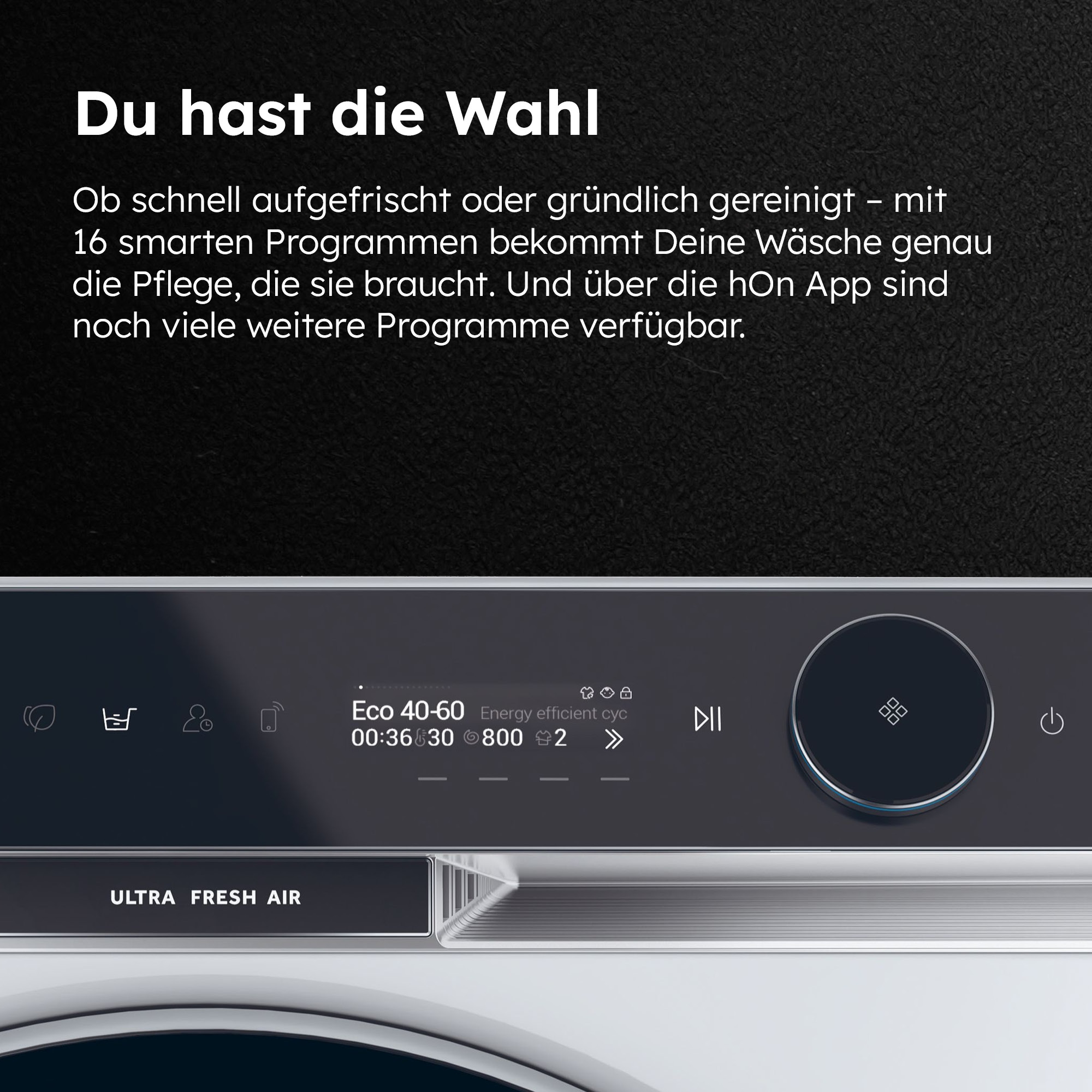 Haier Waschmaschine X SERIE 11 »HW110-BD14397U1« 11 kg 1400 U/min UltraFresh: Hält die Wäsche bis zu 12 Std. frisch