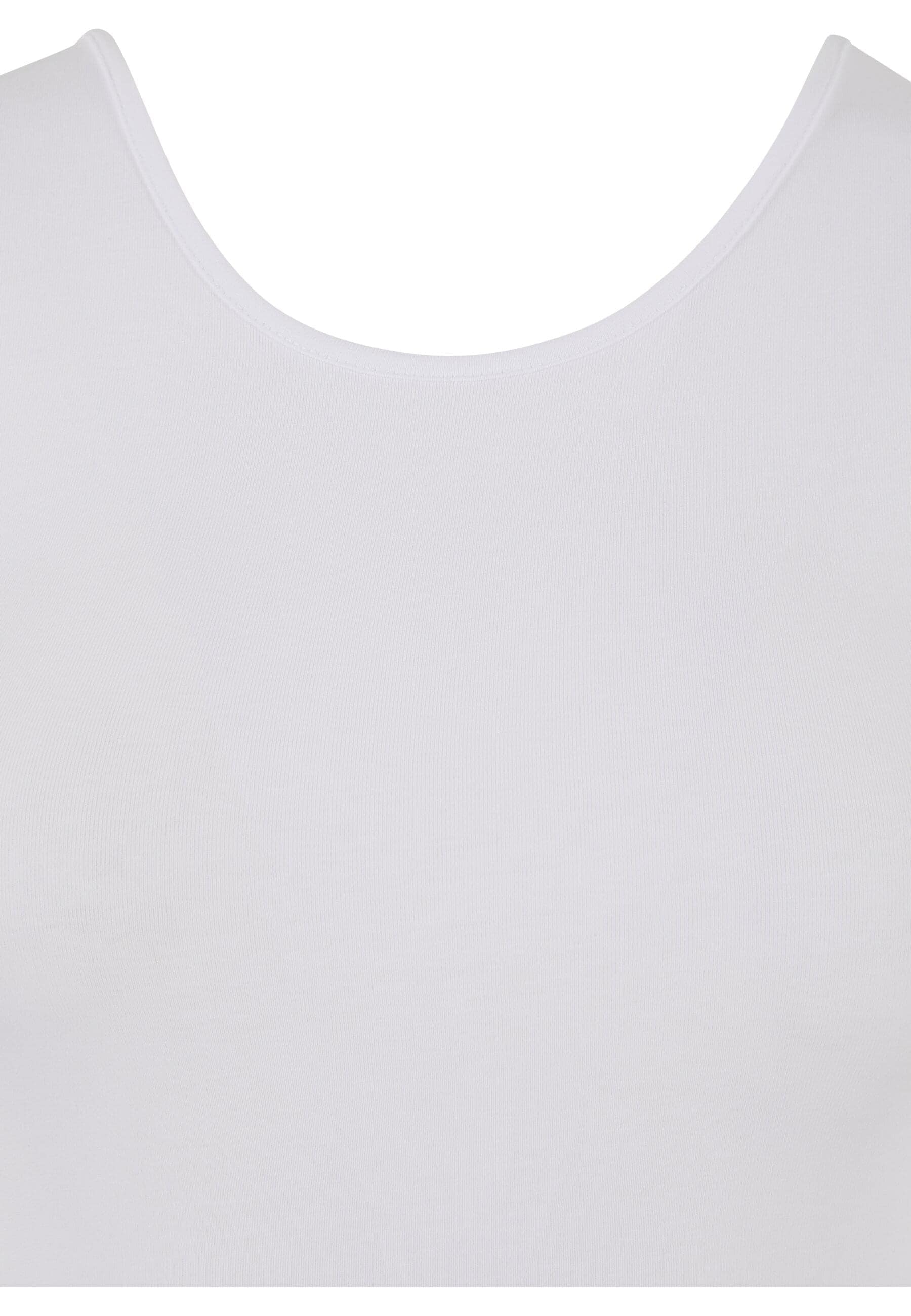 URBAN CLASSICS T-Shirt »Urban Classics Ladies Organic Stretch Jersey 2-Pack« 1 Stk.