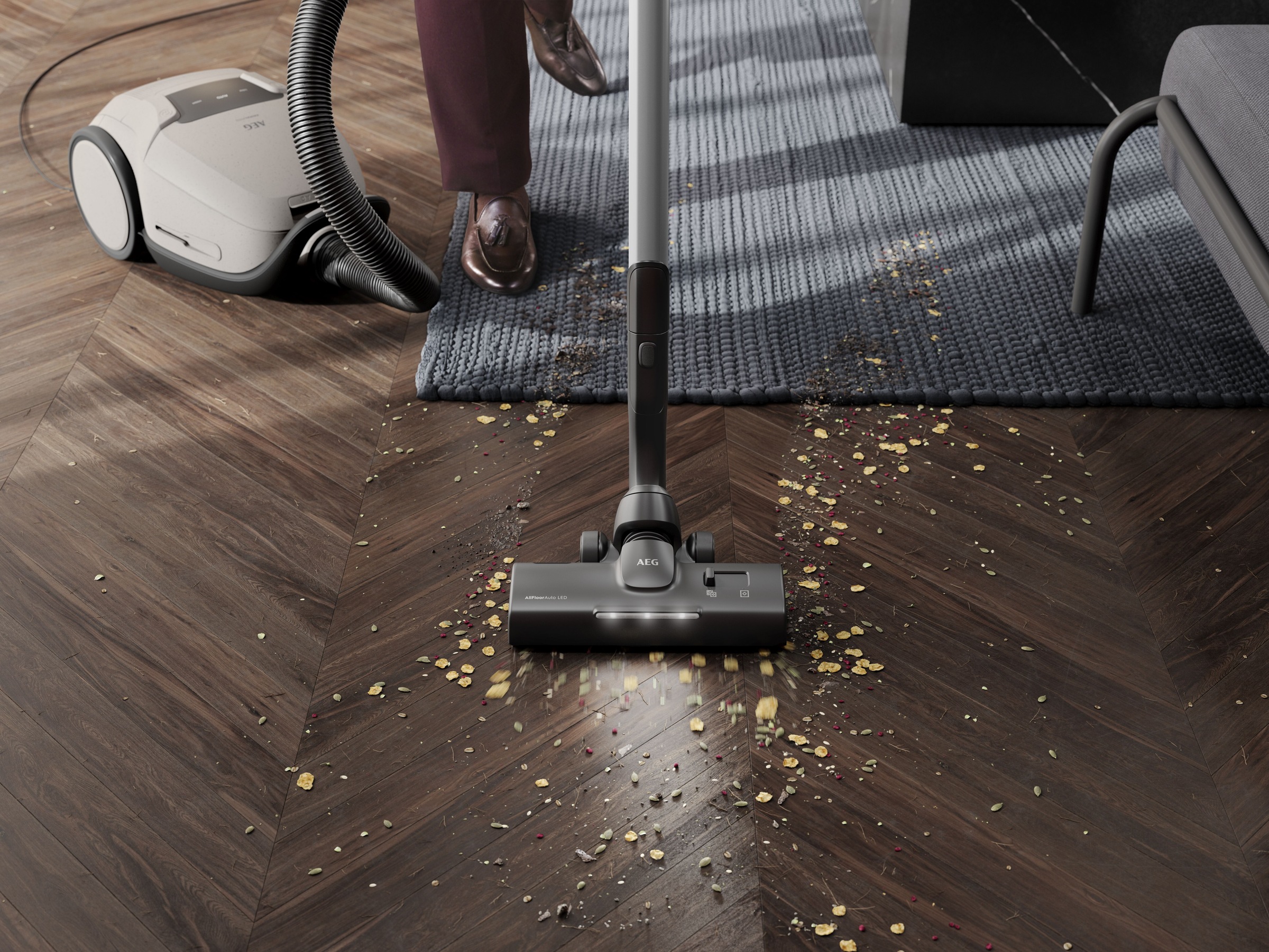 AEG Bodenstaubsauger »ULTIMATE 8000 STAUBSAUGER (AB81U1SW)«, 650 W, mit Beu günstig online kaufen