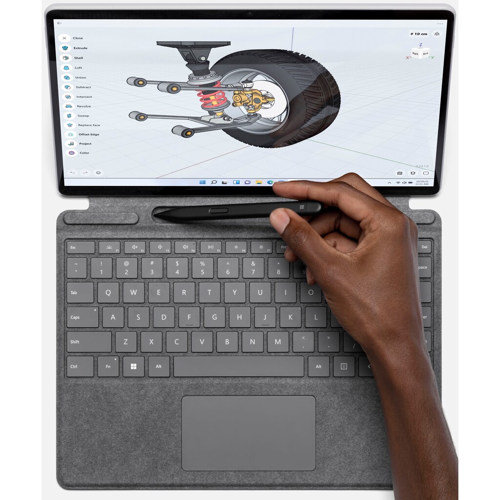 Microsoft Notebook »Surface Pro X«, (33 cm/13 Zoll), Microsoft, SQ 2 Adreno 687, 512 GB SSD