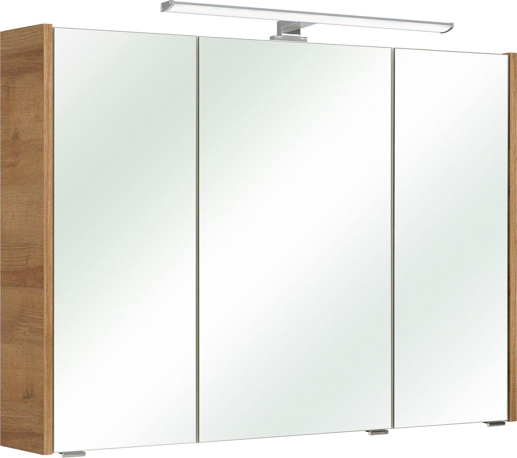 Saphir Spiegelschrank »Quickset 362 Badschrank, 3 Spiegeltüren, 6 Einlegebö günstig online kaufen