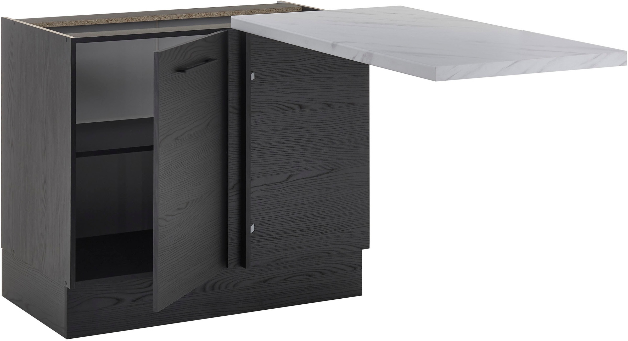 BASIC by Balculina Eckunterschrank »Yorki« Stellmaß B/T/H 45/60/90 cm