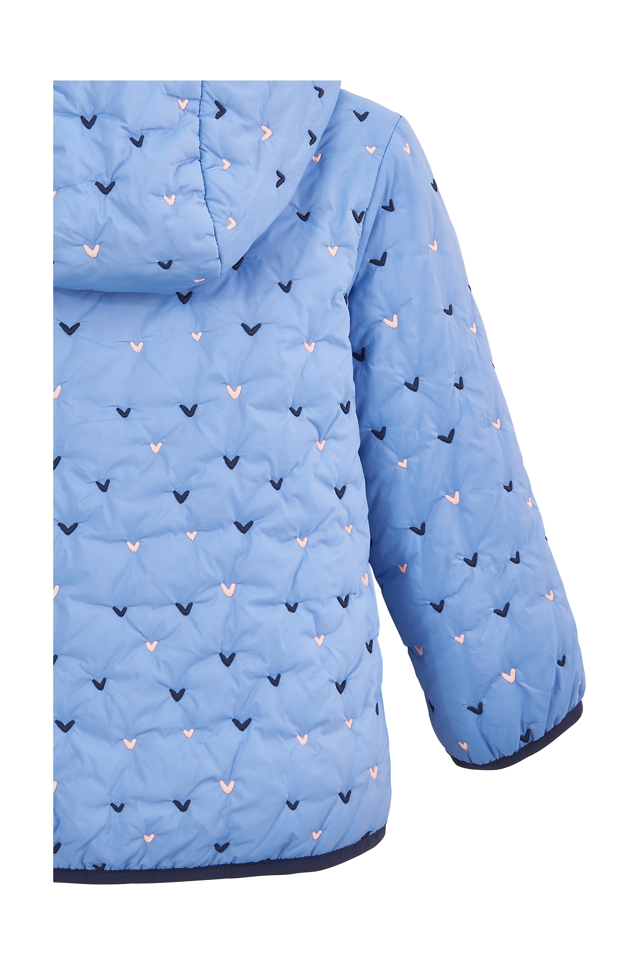 first instinct by killtec Outdoorjacke »FIOS 67 MNS JCKT«, Leicht wattierte Jacke mit Stickherzen, reflektierend, fluorfreie Imprägnierung