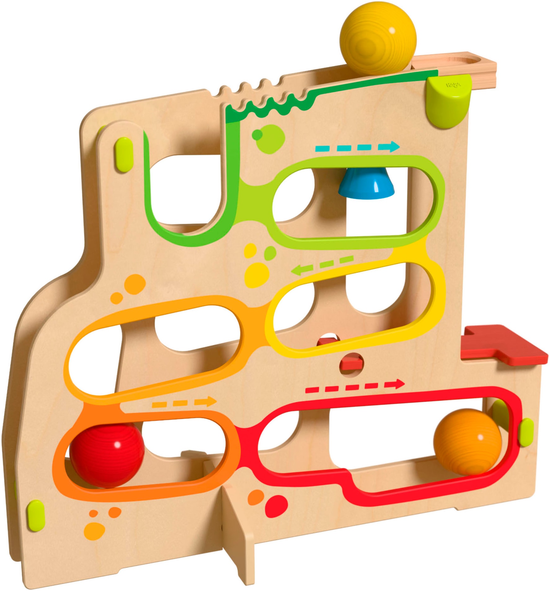 Haba Kugelbahn »Stand-Kugelbahn Kullerrum« mit Soundeffekt