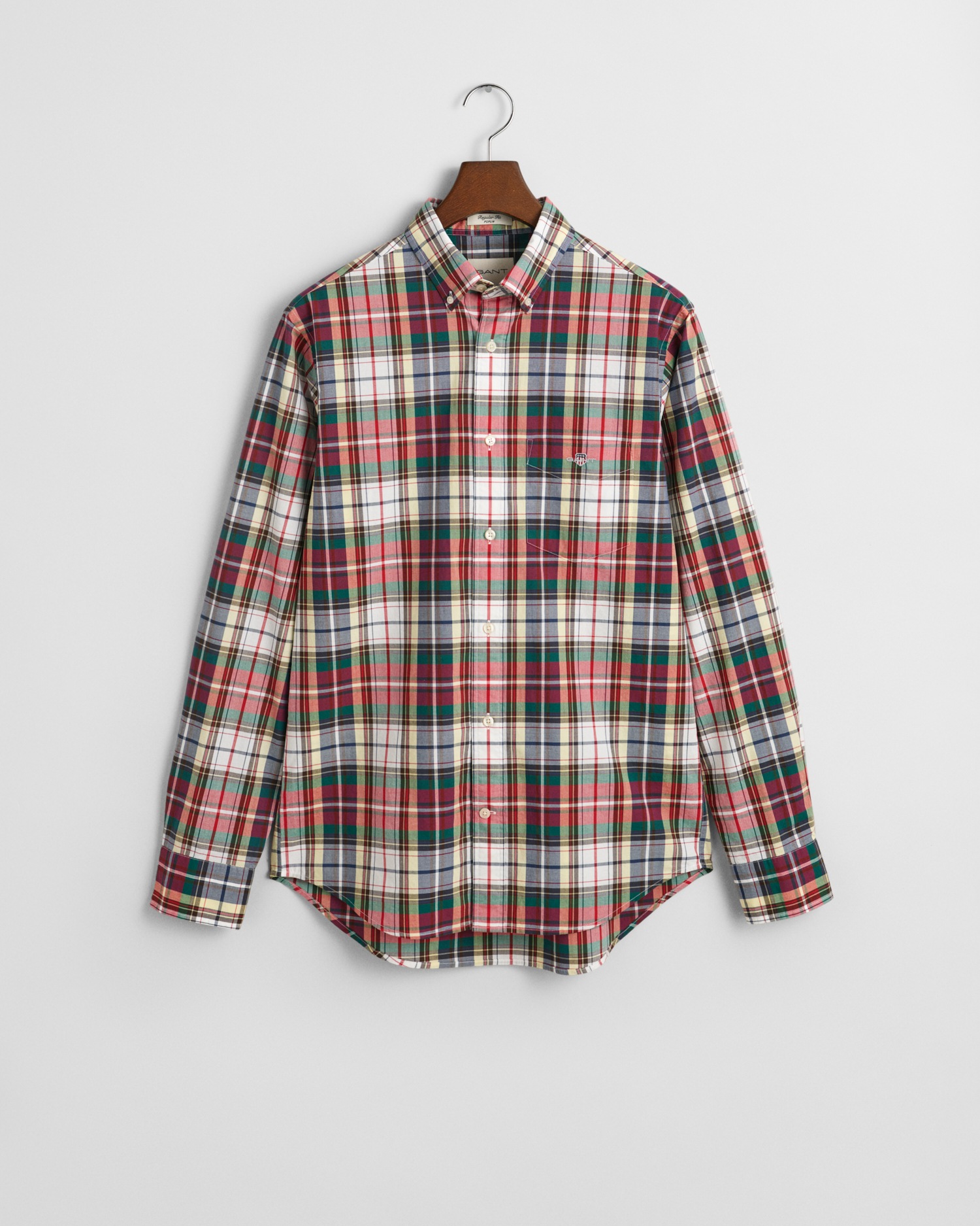 Gant Karohemd »REG POPLIN TARTAN CHECK SHIRT« Regular Fit Popeline Hemd mit Tartan-Karomuster