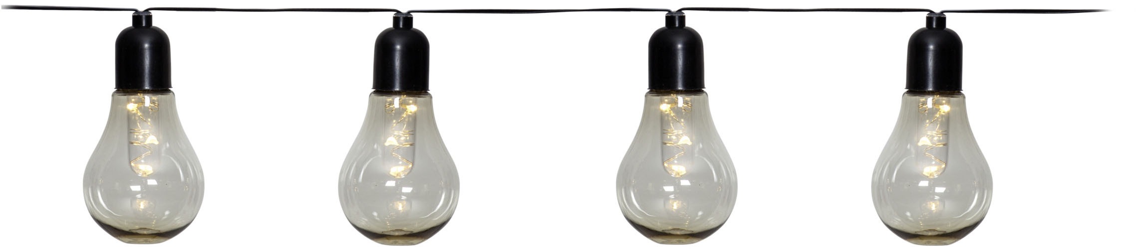 EGLO Lichterkette »LED Lichterkette Libisa, Balkon Deko, Glühbirnen, IP44 O günstig online kaufen