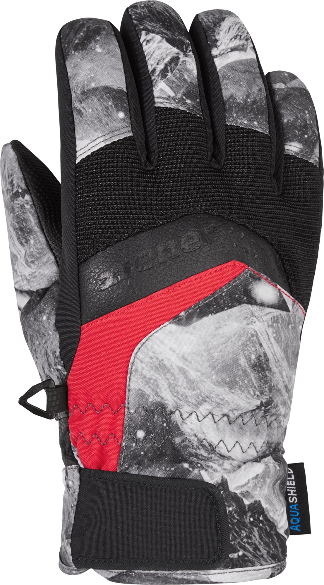 ZIENER Skihandschuhe »LABINO AS « hellgrau 4,5 sportiver Kinderskihandschuh