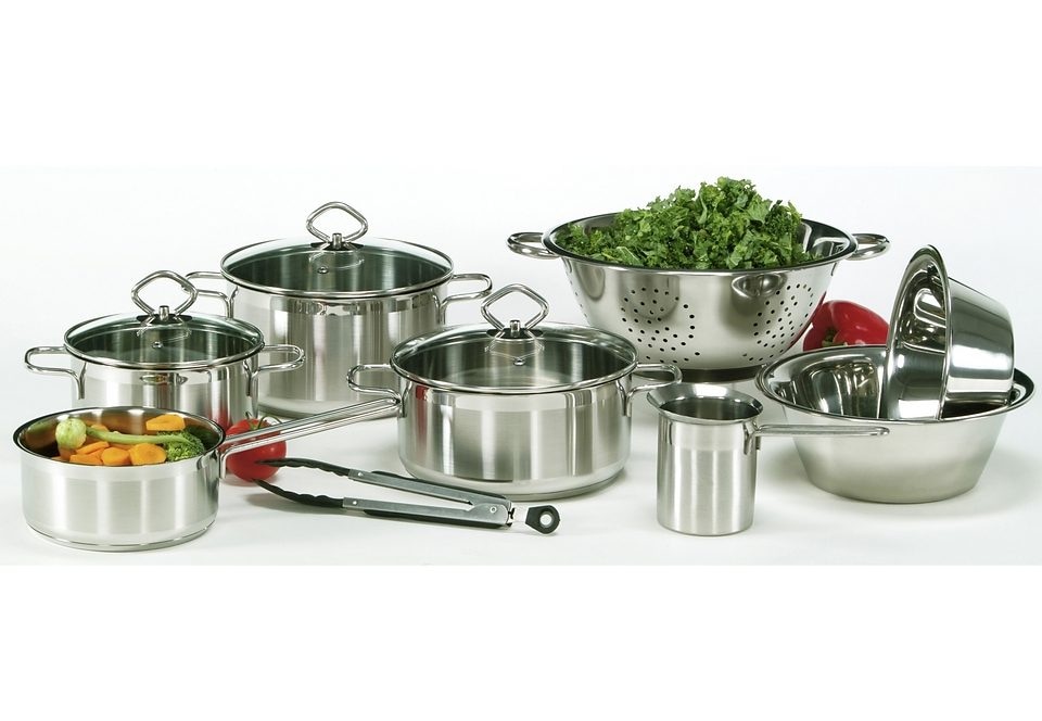 Krüger Topf-Set »Manhattan« Set, Bratentopf Ø 20 cm, Fleischtopf Ø 16/20 cm günstig online kaufen