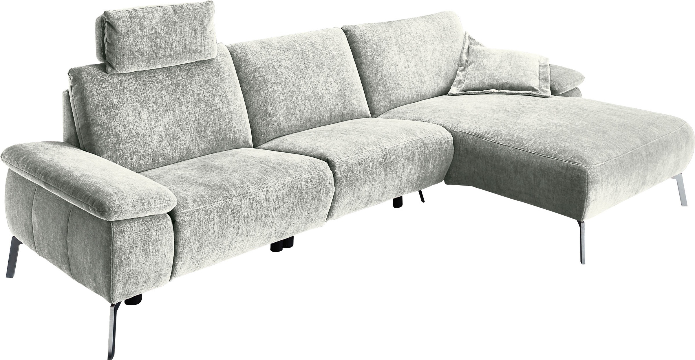 INOSIGN Ecksofa Bellini L-Form, teilmotorische Relaxfunktion an 1 Element, günstig online kaufen