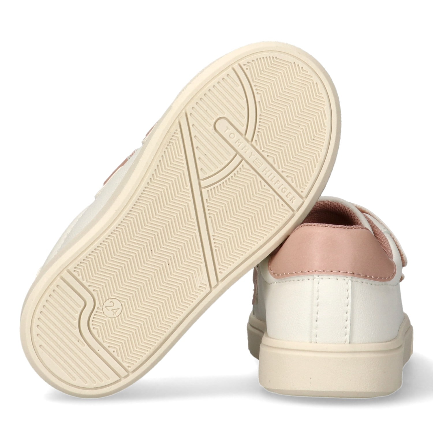 Tommy Hilfiger Sneaker  Freizeitschuh, Halbschuh, Klettschuh mit Kontrastbesatz