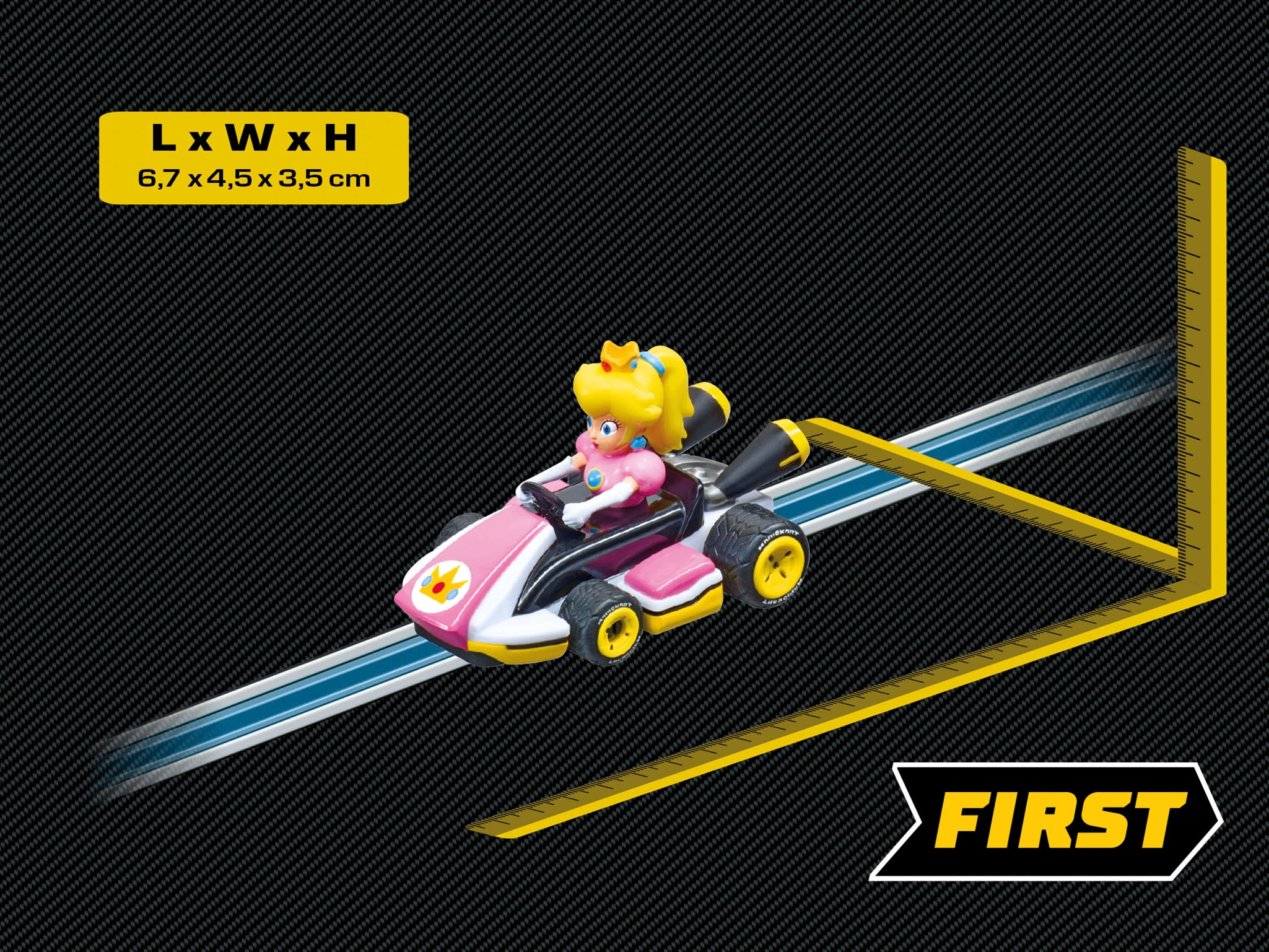 Carrera® Rennbahn-Auto »Mario Kart™ - Peach«