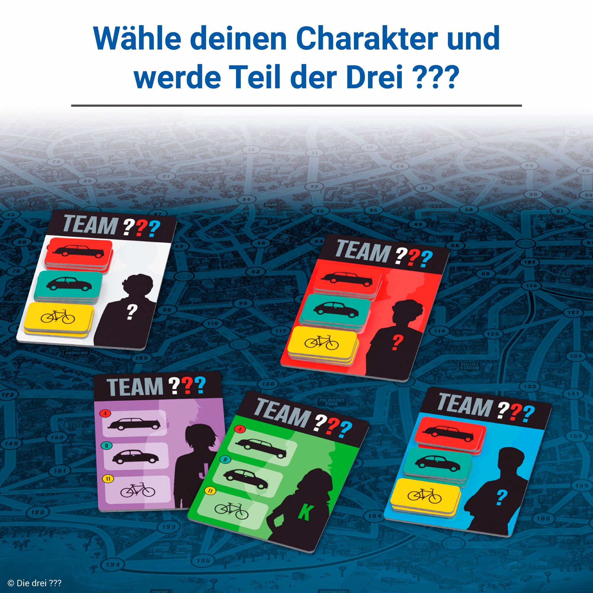 Ravensburger Spiel »Die drei ??? Scotland Yard«, Made in Europe