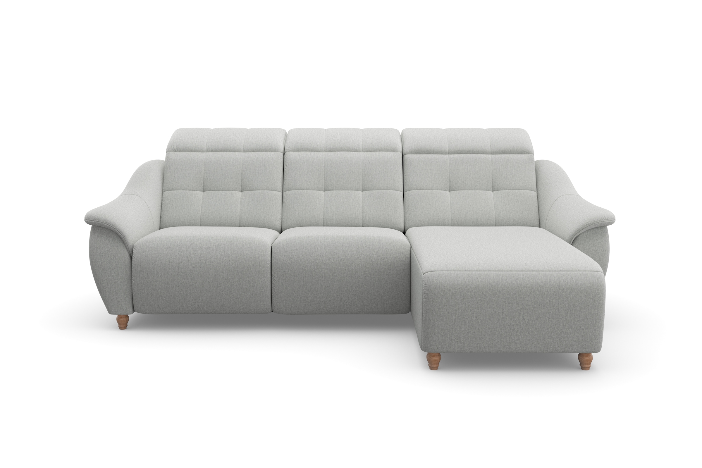 Home affaire Ecksofa »Boston L-Form«, (2 St.), Kopfteilverstellung an jeder Sitzfläche, wahlweise Relaxfunktion
