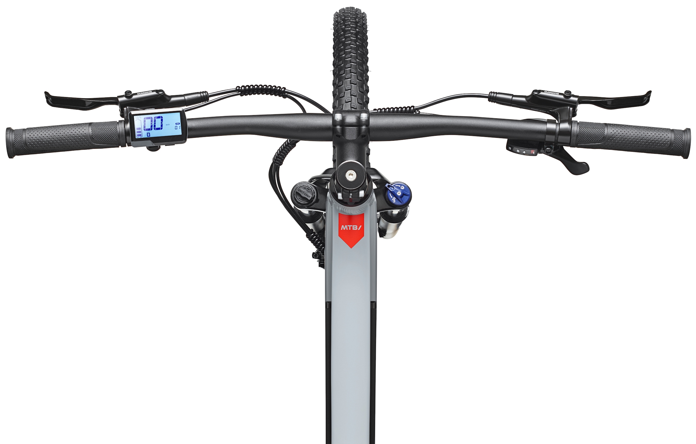 Telefunken »Aufsteiger MT925« 9 Gang Shimano Cues Schaltwerk Kettenschaltung Mittelmotor 250 W Pedelec, Elektrofahrrad, Damen u. Herren, E-MTB, Mountainbike, 29 Zoll