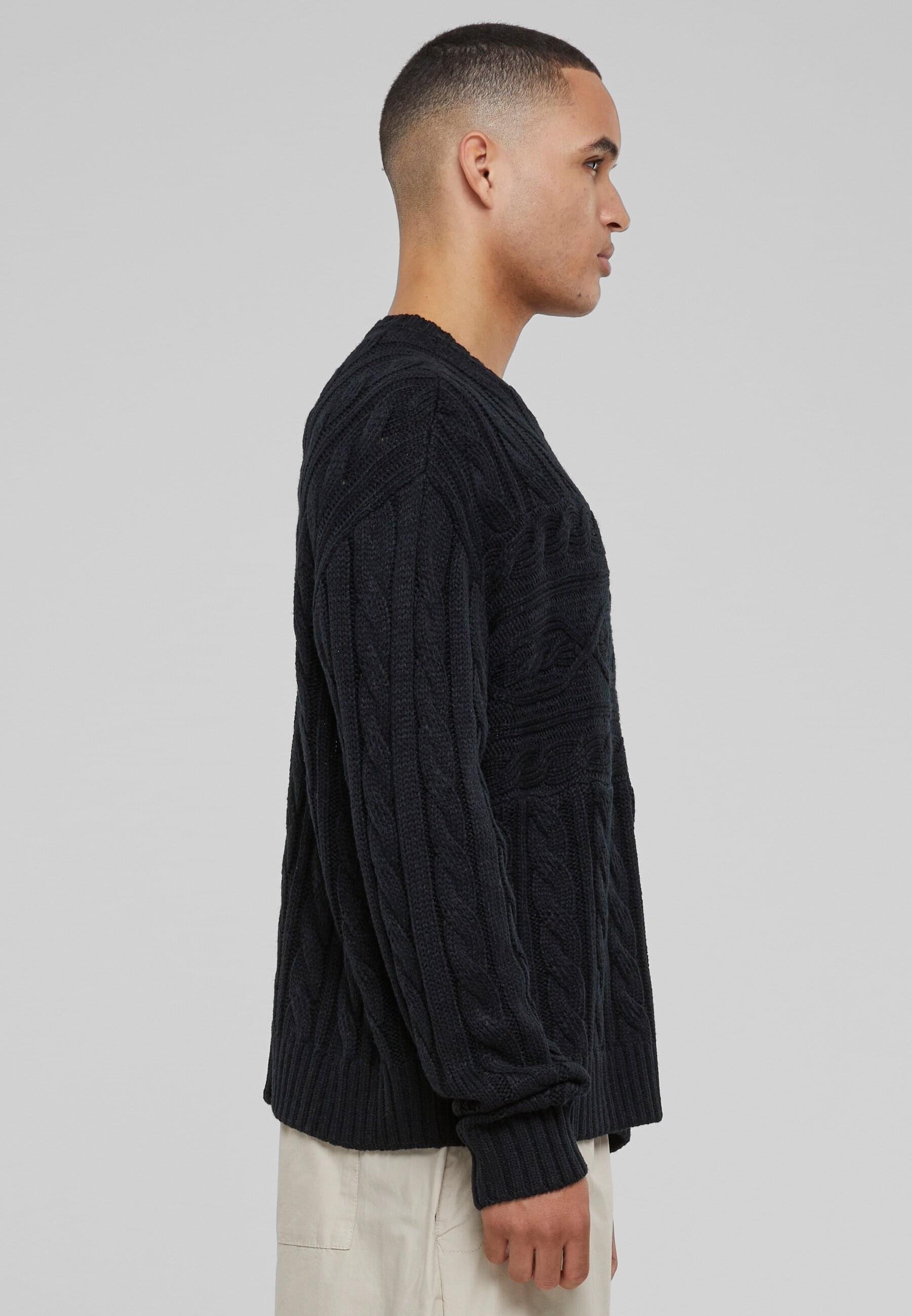 URBAN CLASSICS Rundhalspullover »Urban Classics Herren Set In Boxy Sweater« 1 Stk. tlg.