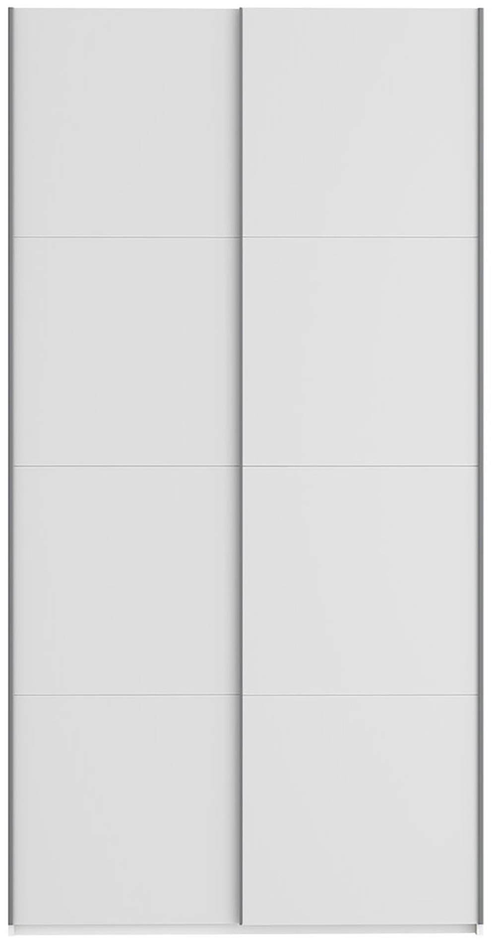 FORTE Schwebetürenschrank »Fittio, Made in Europe, 2 Schiebetüren, modernes Design« Höhe 2,35 mtr, stehende Montage