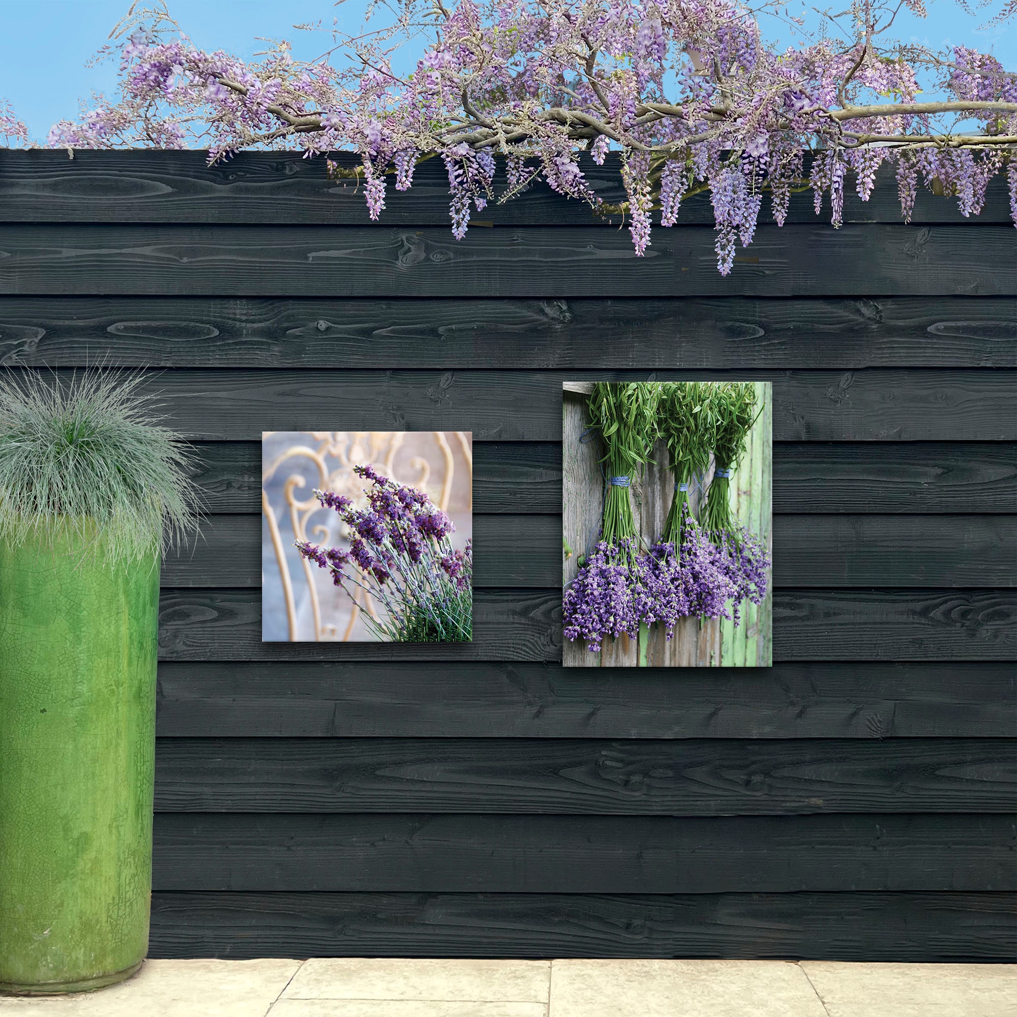 Art for the home Leinwandbild »Outdoor Lavendel 50x70cm«, (1 St.)