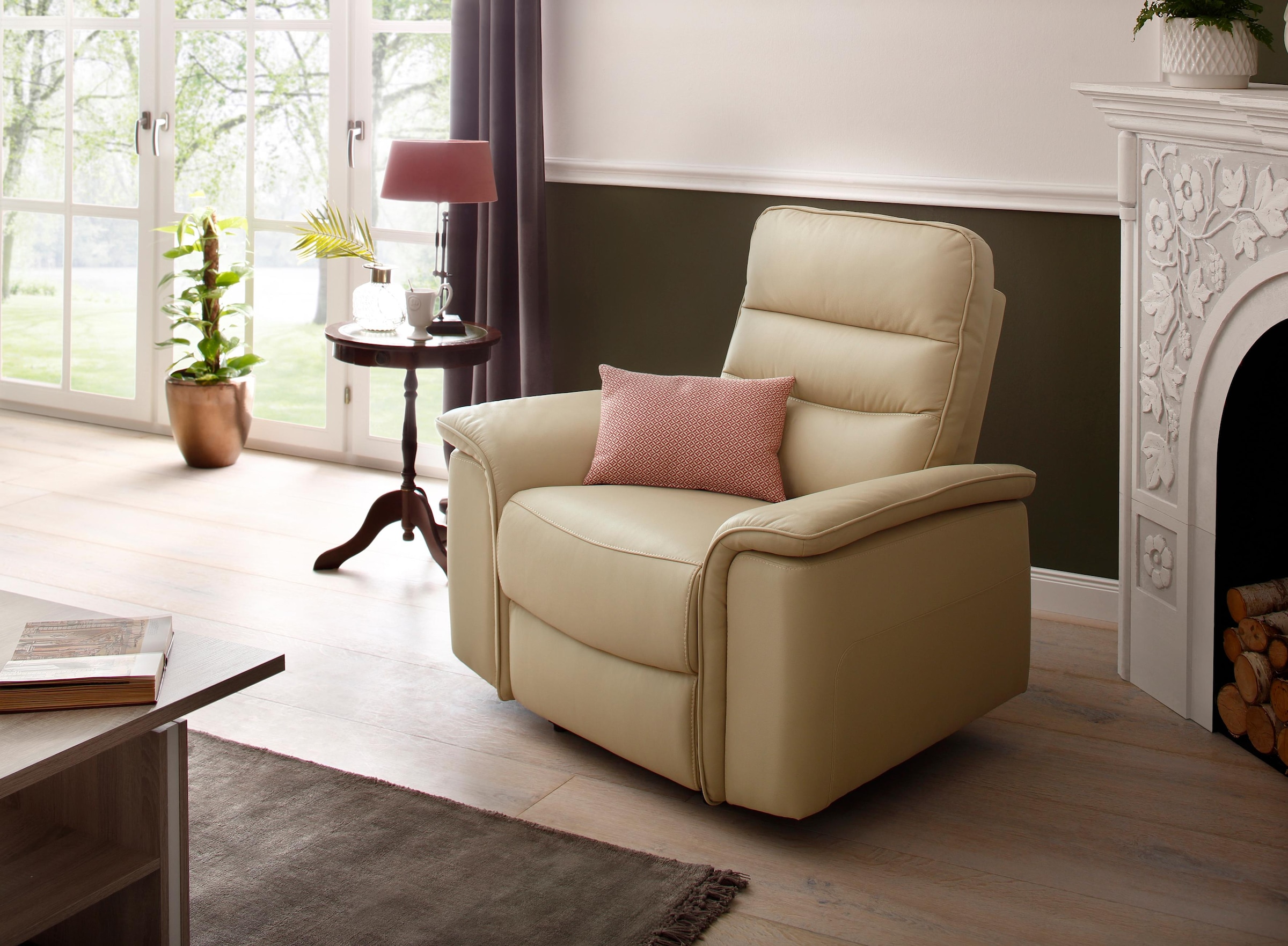 Home affaire Relaxsessel »Maldini, TV-Sessel«, mit elektrischer Relaxfunktion und USB-Steckeranschluss, Breite 109 cm