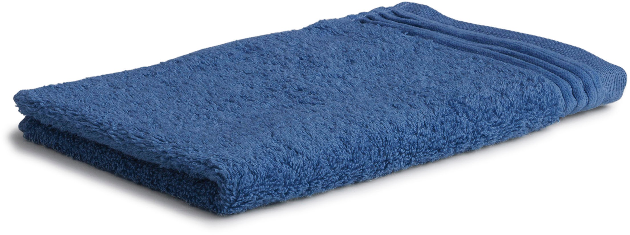 Gästehandtuch blau Walkfrottier, Obermaterial: 100% Baumwolle 1 Stk., Walkfrottier