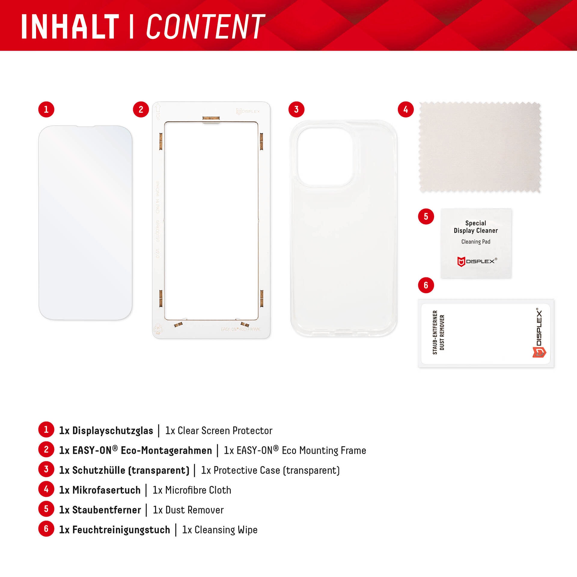 Displex Displayschutzglas »Real Glass + Case - Samsung Galaxy S23«, für Samsung Galaxy S23, Displayschutzfolie Displayschutz Rundumschutz 360 Grad splitterfest