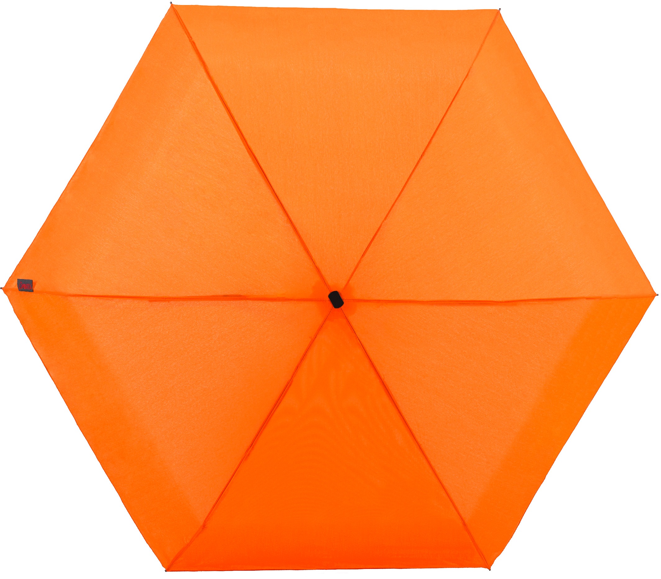 EuroSCHIRM® Taschenregenschirm »Dainty, orange«, besonders leicht, super flach und extra klein