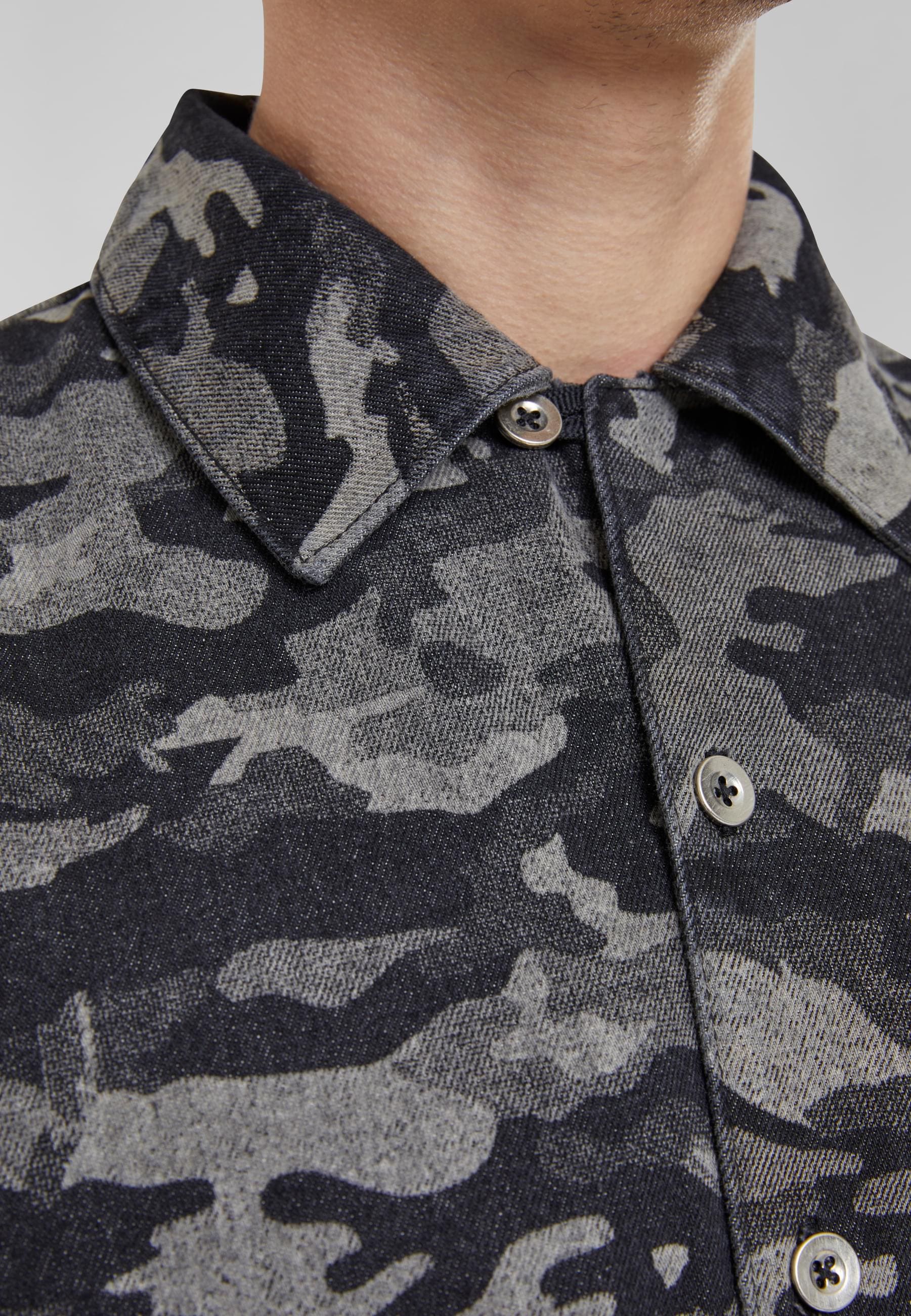 URBAN CLASSICS T-Shirt »Urban Classics Laser Camo Printed Boxy Shirt« 1 Stk. tlg.