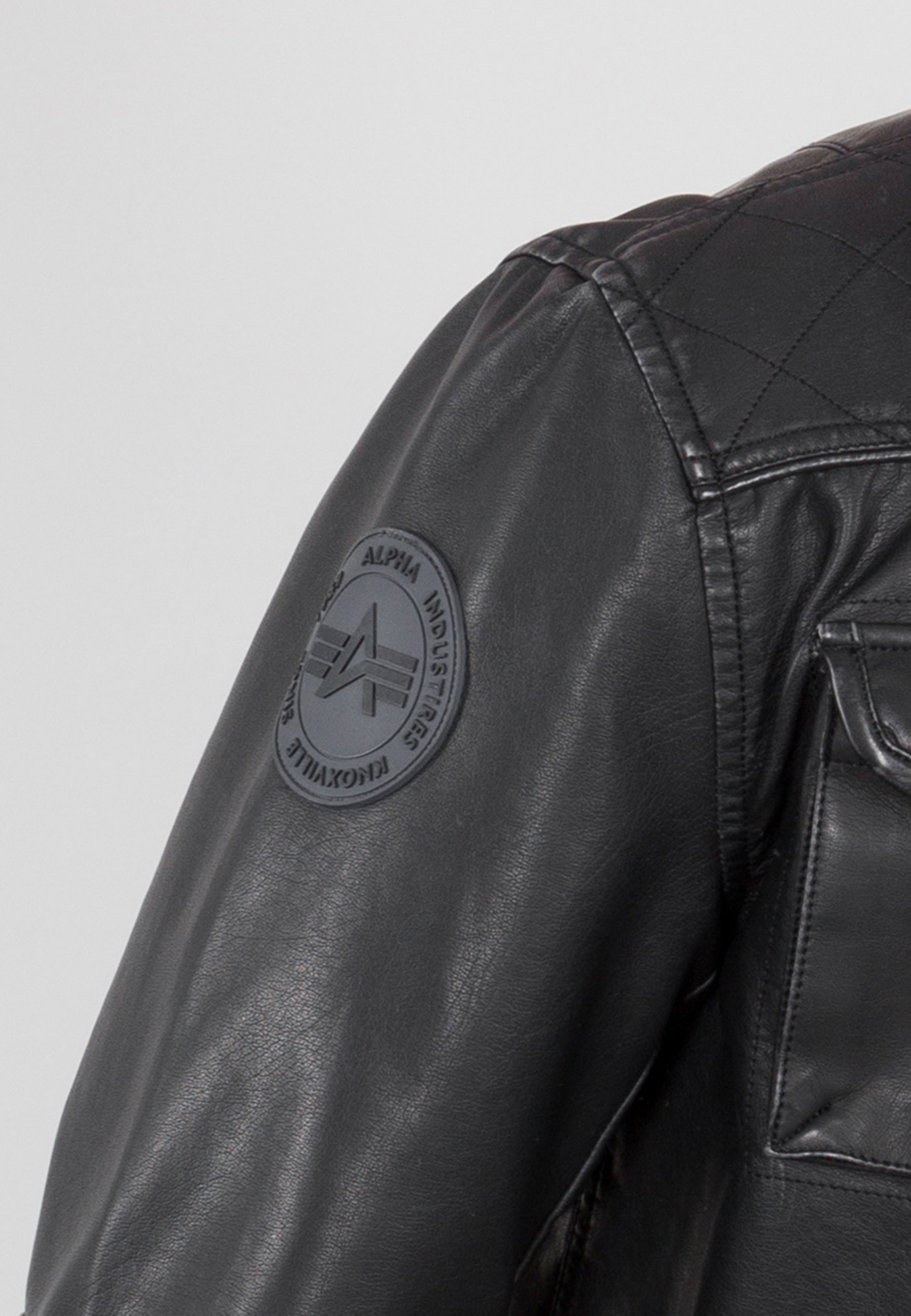 Alpha Industries Lederjacke »ALPHA INDUSTRIES Men - Leather & Faux Jackets Air Racer«